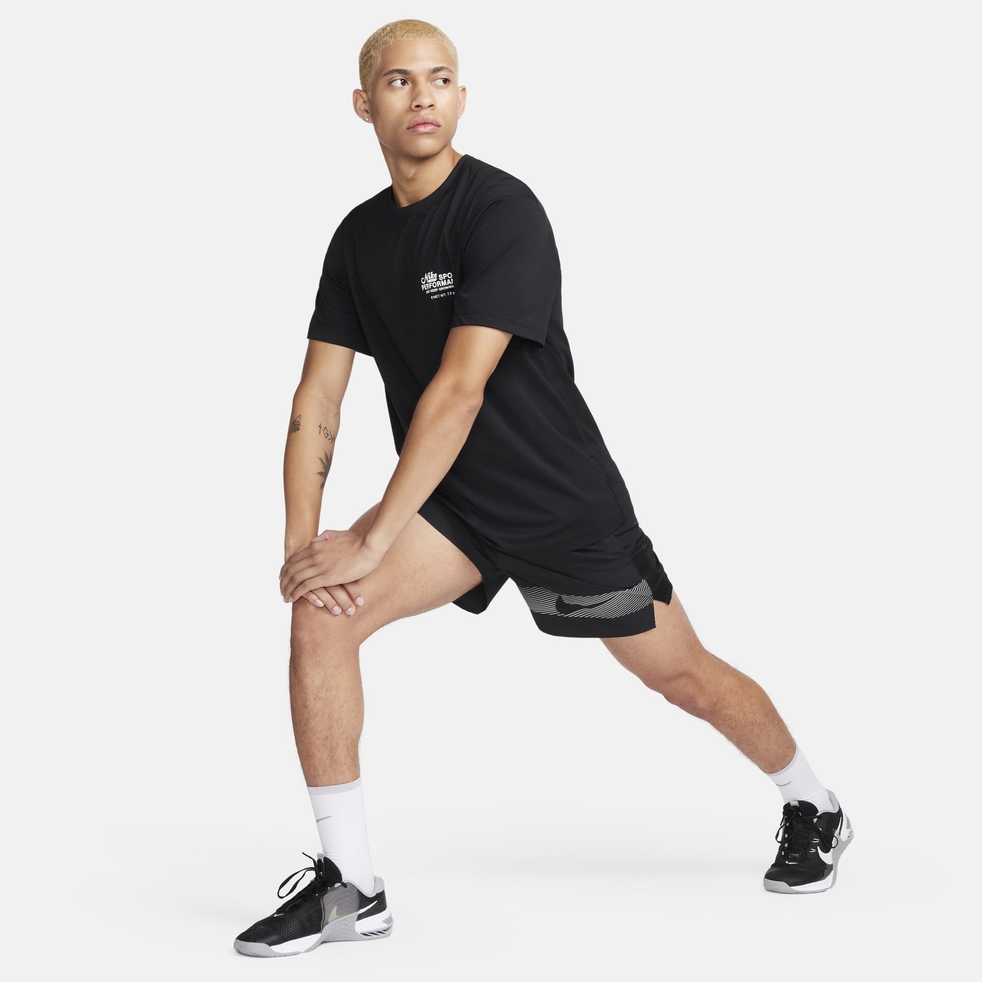 Nike Challenger Flash, Negro/Negro/Negro/Plata Reflectante, hi-res