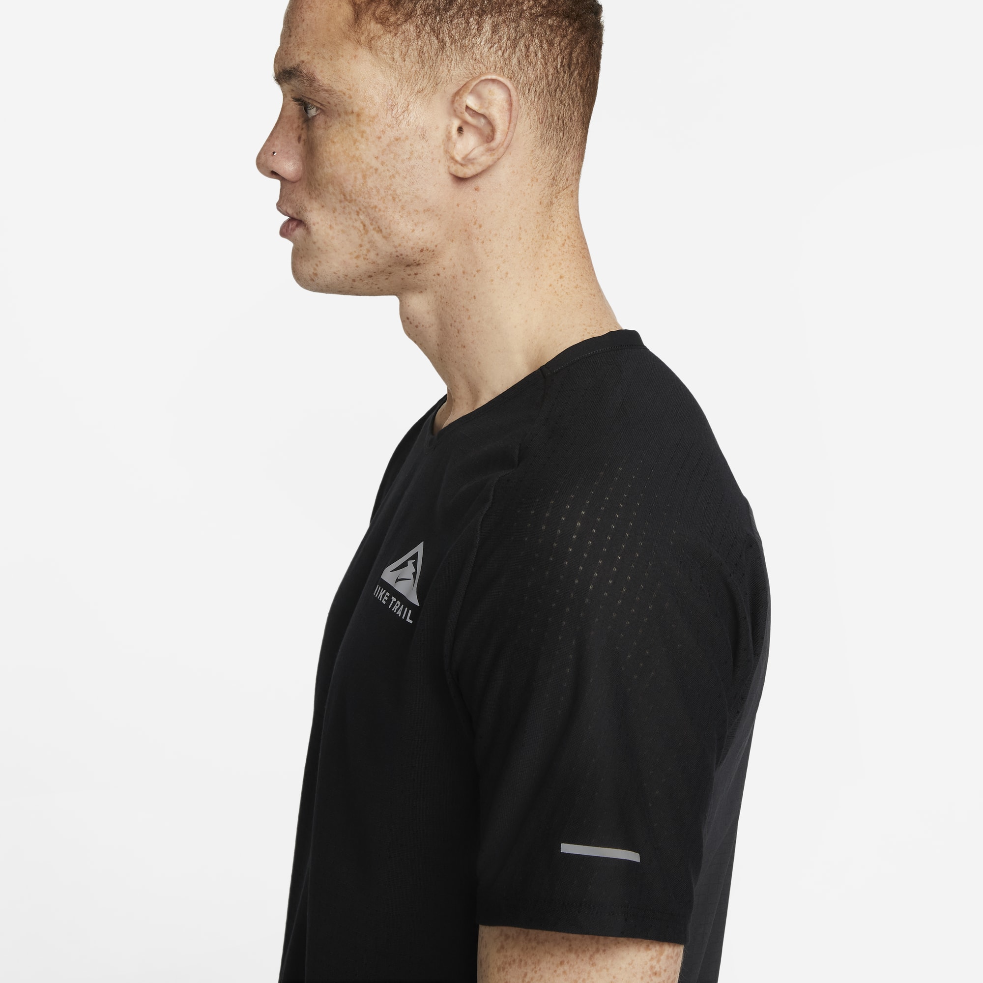 Nike Dri-FIT Trail Solar Chase, NEGRO, hi-res