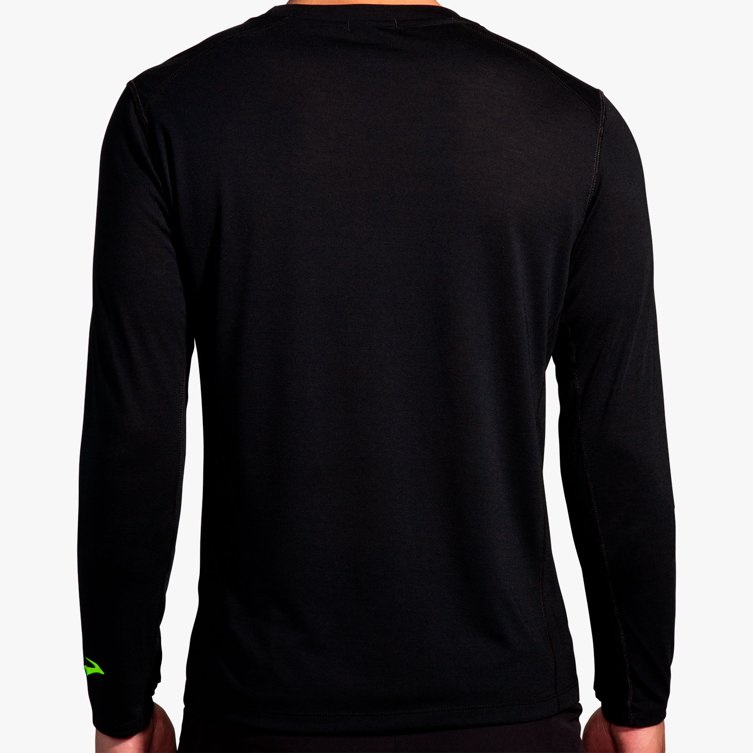 Brooks Distance Long Sleeve 3.0, NEGRO, hi-res