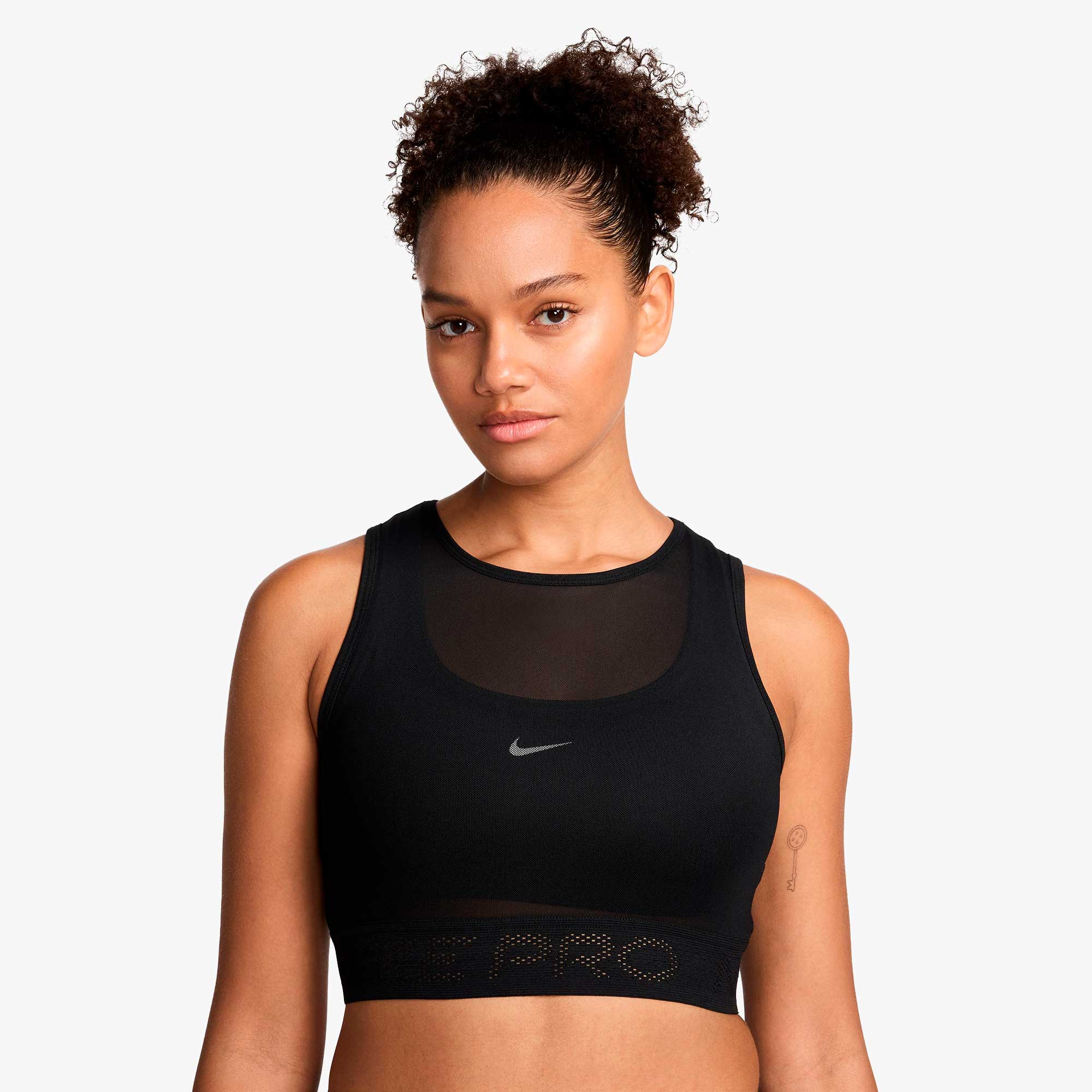 Nike Pro, NEGRO, hi-res