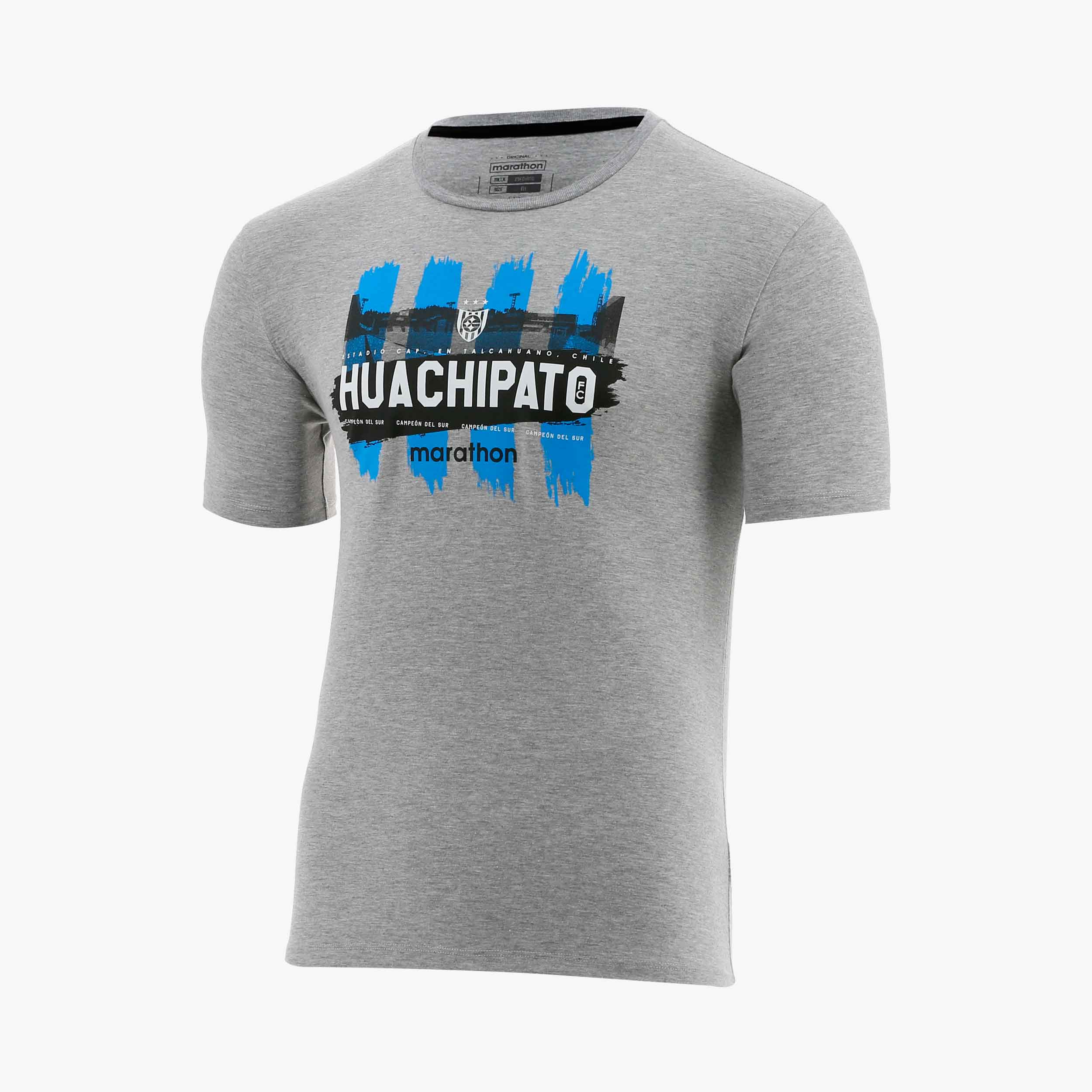 Camiseta de Hincha Huachipato, GRIS, hi-res