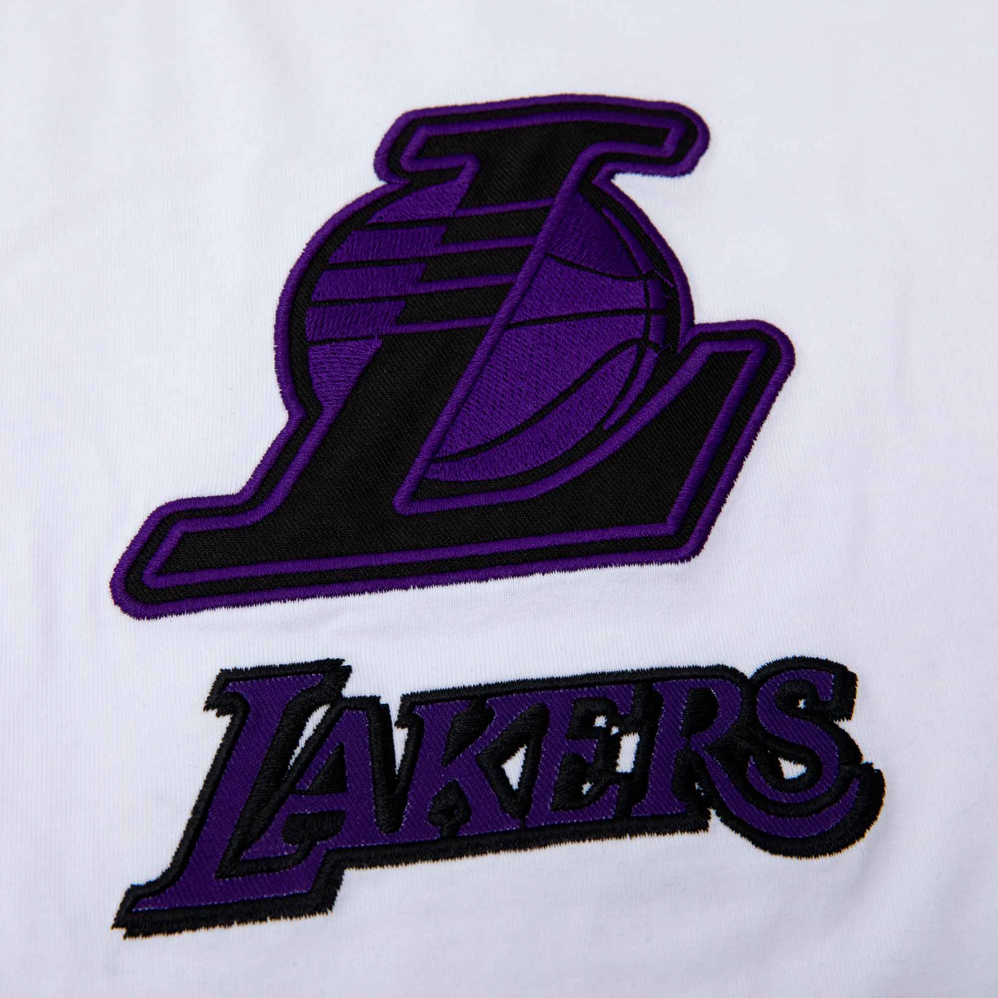 NBA Polera Two Seam Lakers, BLANCO, hi-res