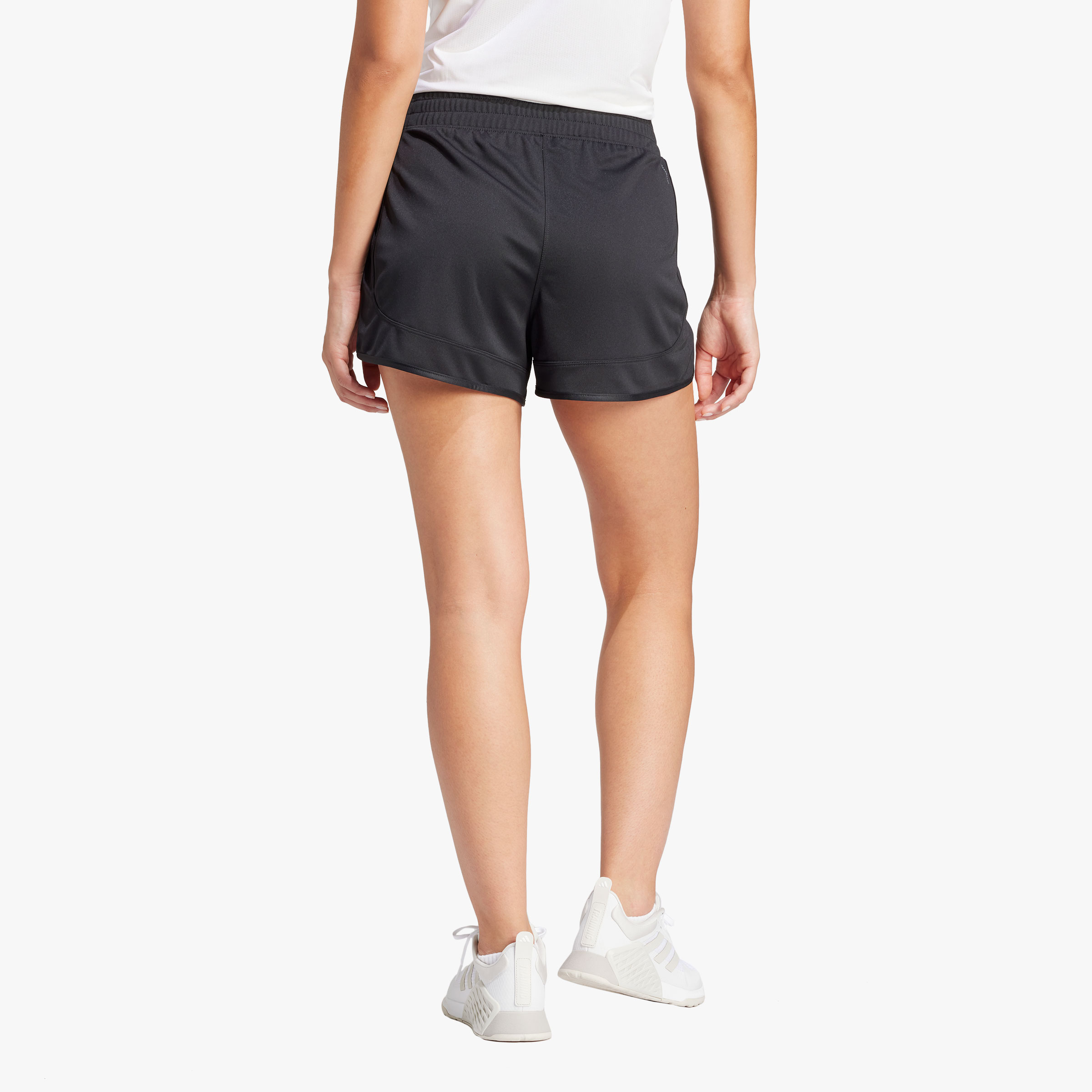 adidas Shorts Pacer Essentials Knit High-Rise, NEGRO, hi-res