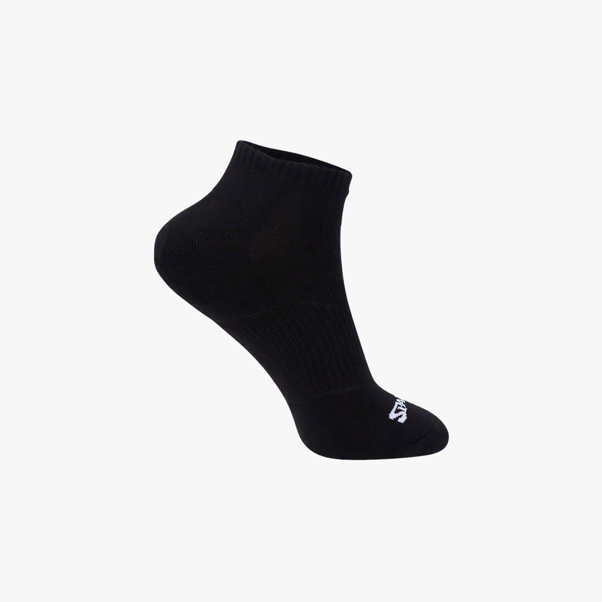 Spalding Calcetines Cortos 1 Par, NEGRO, hi-res