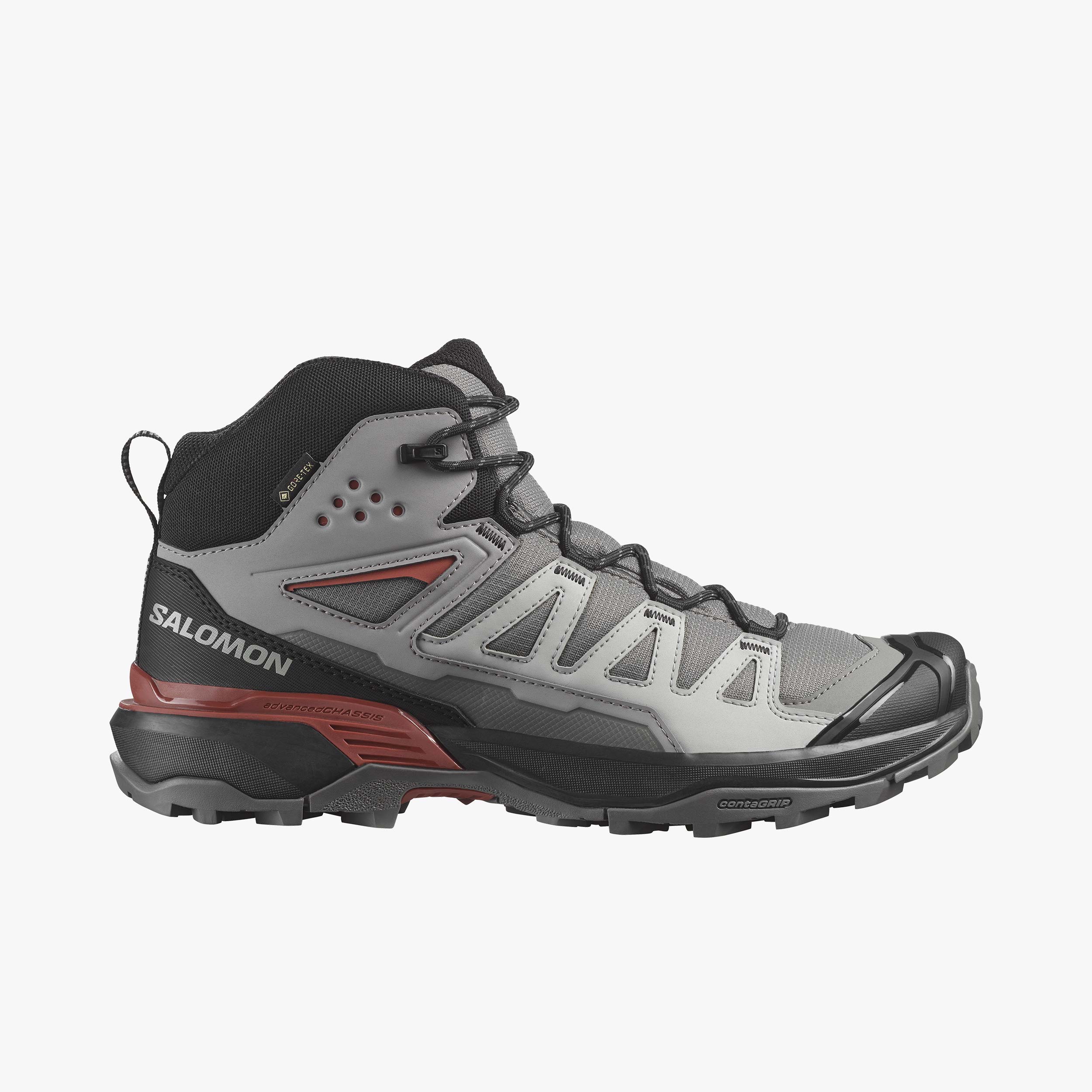 Salomon Zapatillas X Ultra 360 Mid Gtx, GRIS, hi-res