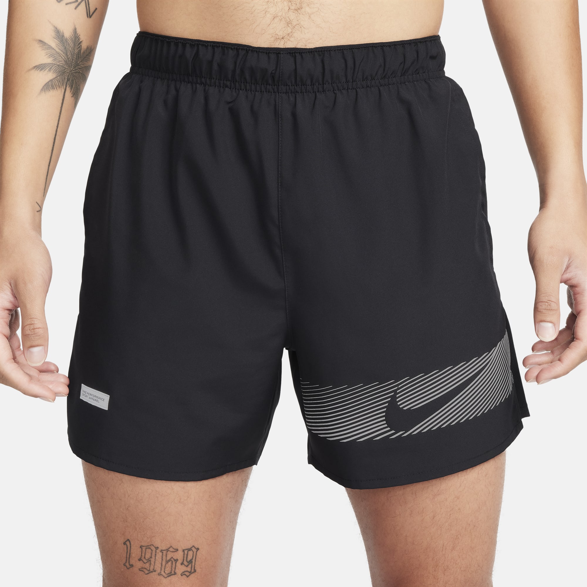 Nike Challenger Flash, NEGRO, hi-res