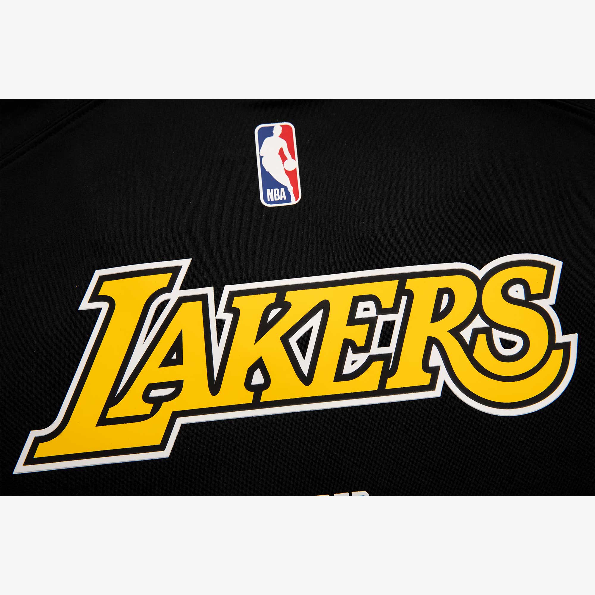 NBA Camiseta Number Print Lakers, NEGRO, hi-res