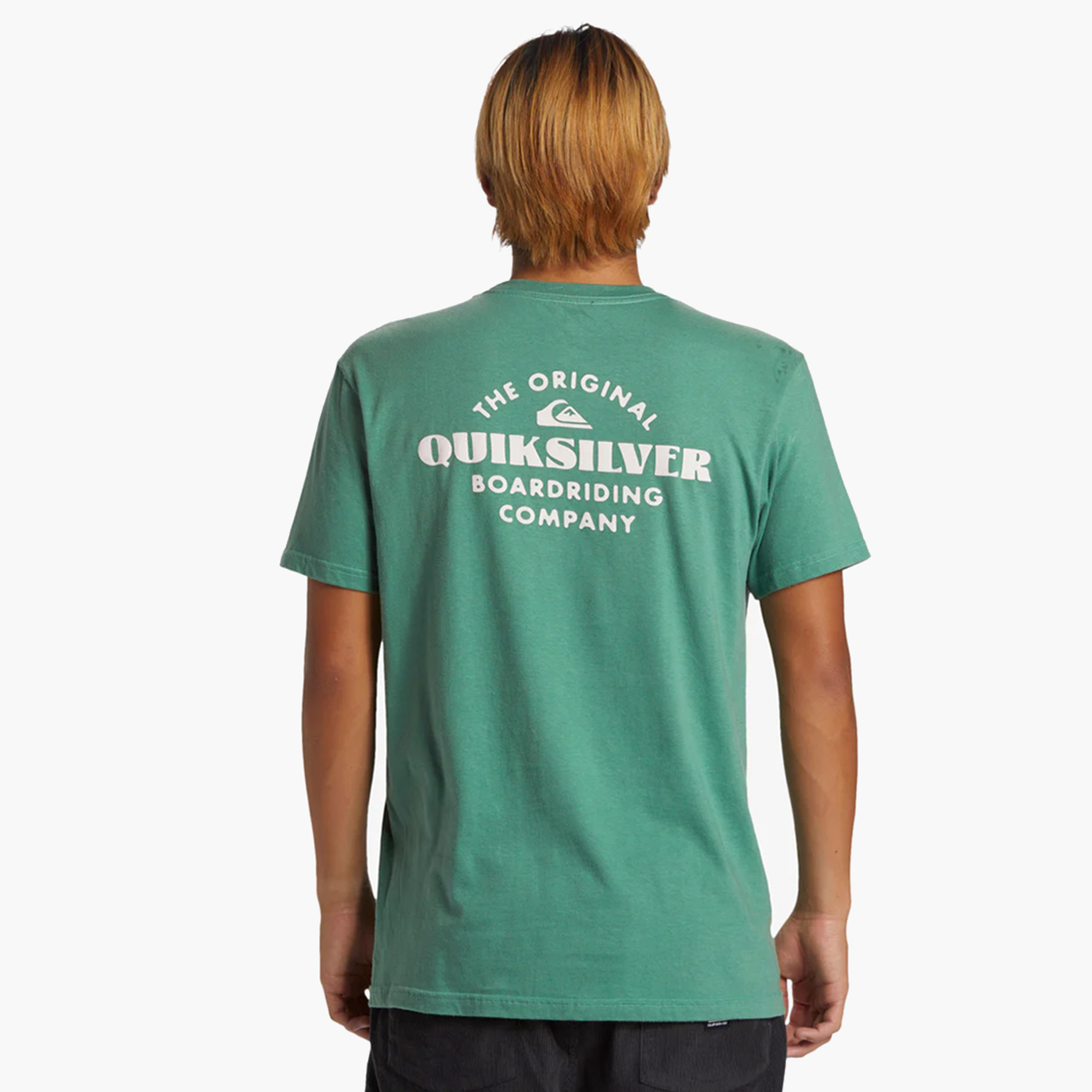 Quiksilver Polera Tradesmith, VERDE, hi-res