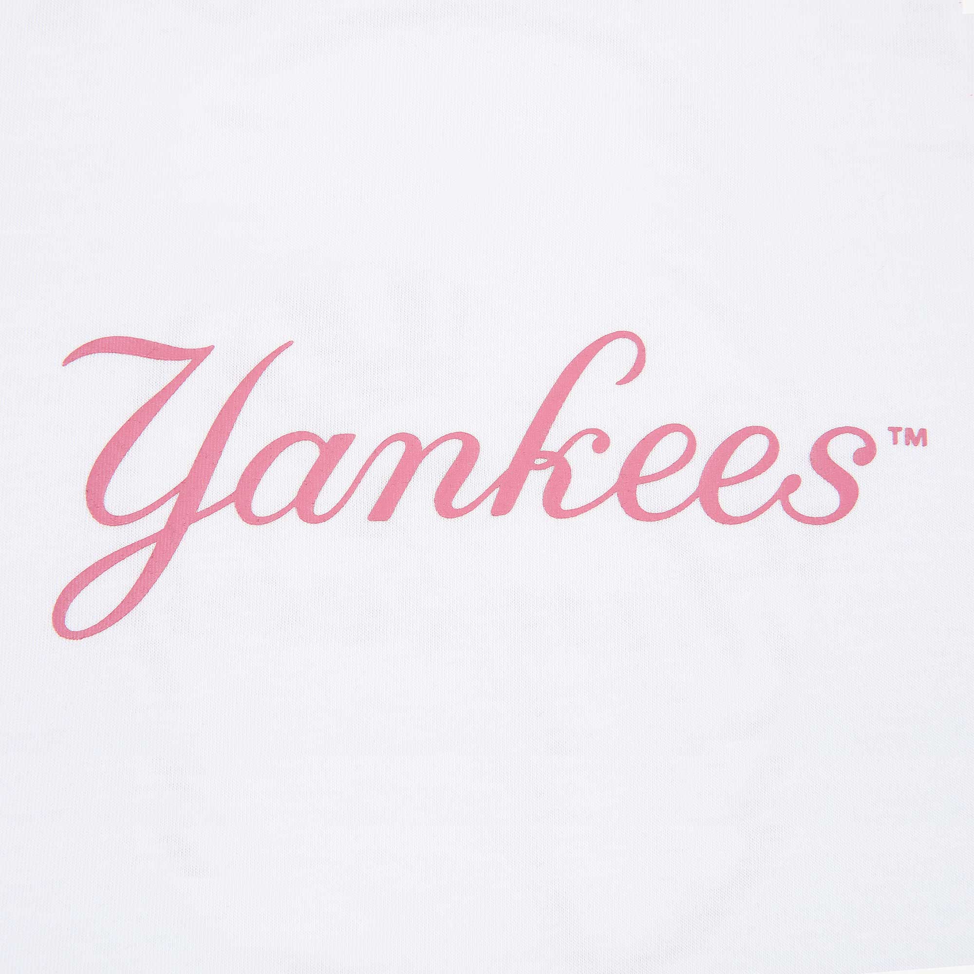 MLB Polera Vintage Graphics Collection Yankees, BLANCO, hi-res