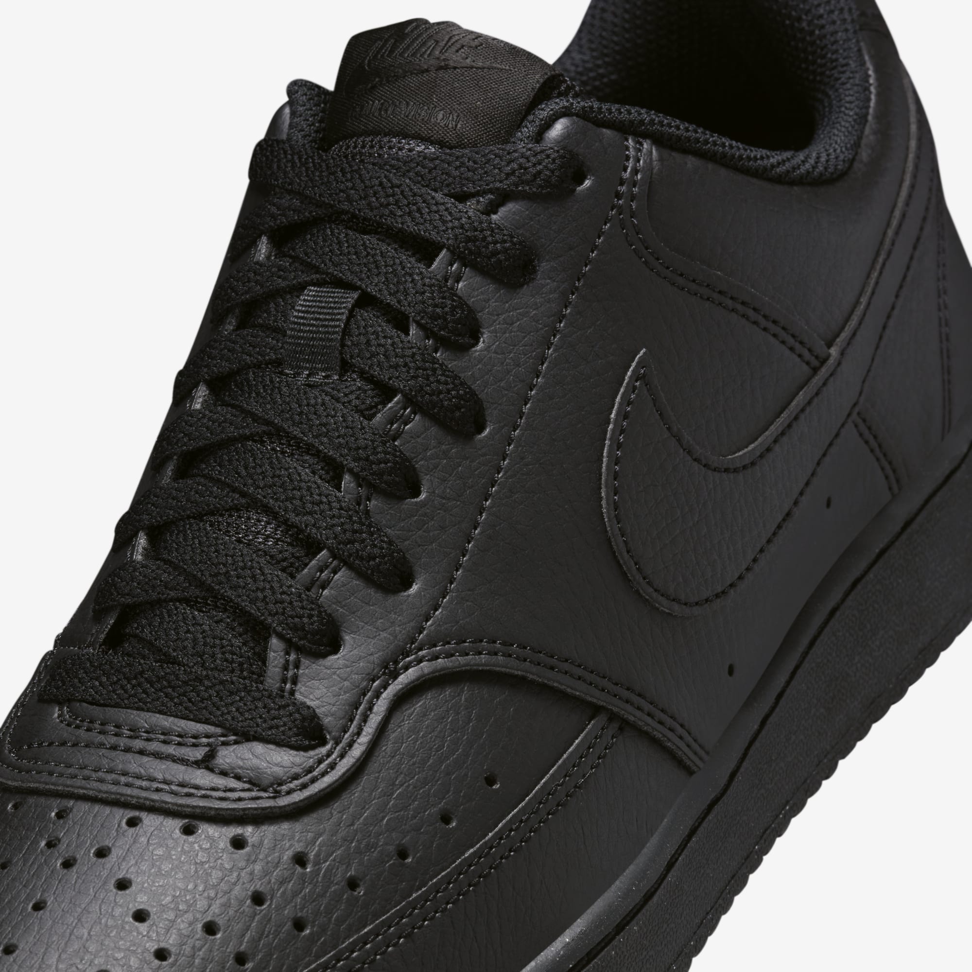 Nike Court Vision Low Next Nature, NEGRO, hi-res