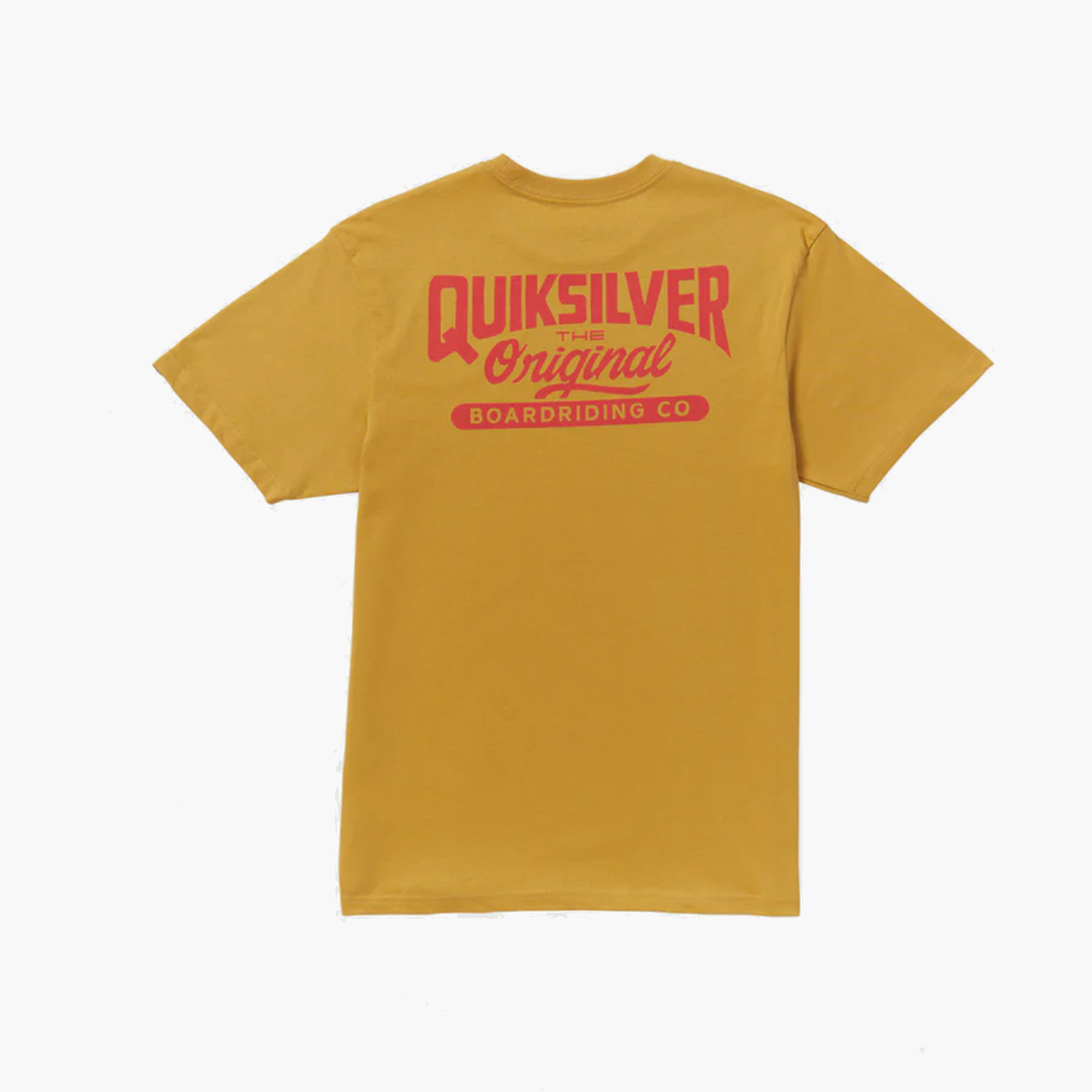 Quiksilver Polera Original Script, AZUL, hi-res