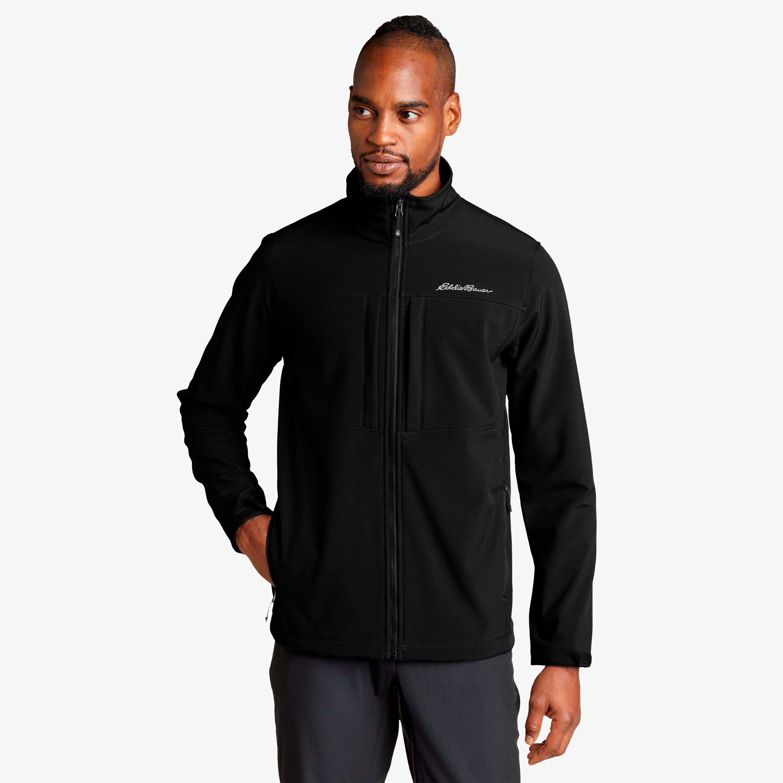 Eddie Bauer Windfoil Thermal Jacket, NEGRO, hi-res