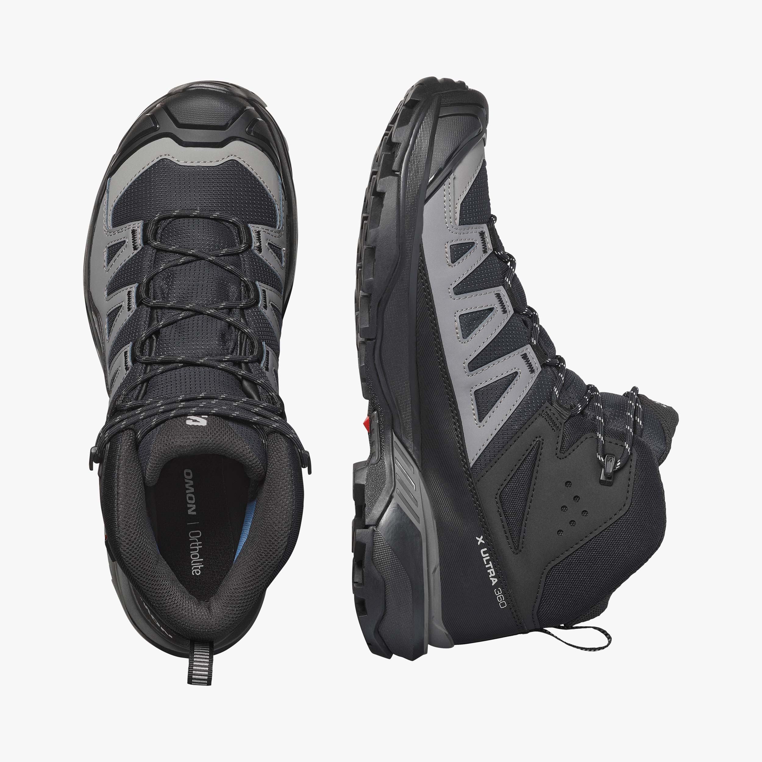 Salomon Zapatillas X Ultra 360 Mid Gtx, NEGRO, hi-res