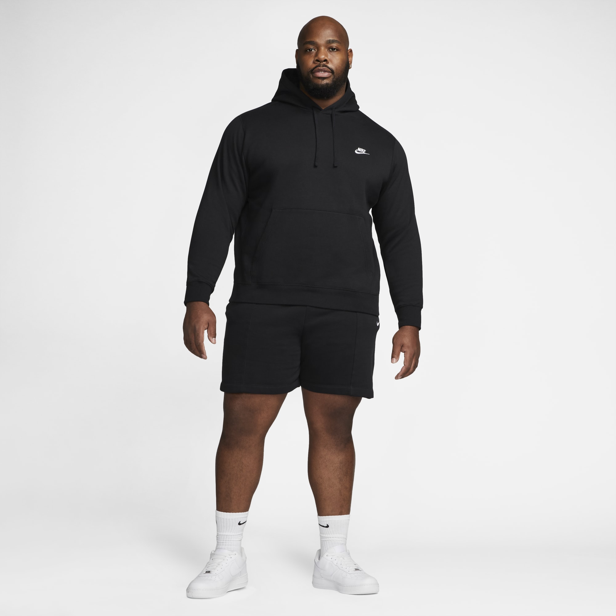 Nike Sportswear Club Fleece, NEGRO, hi-res