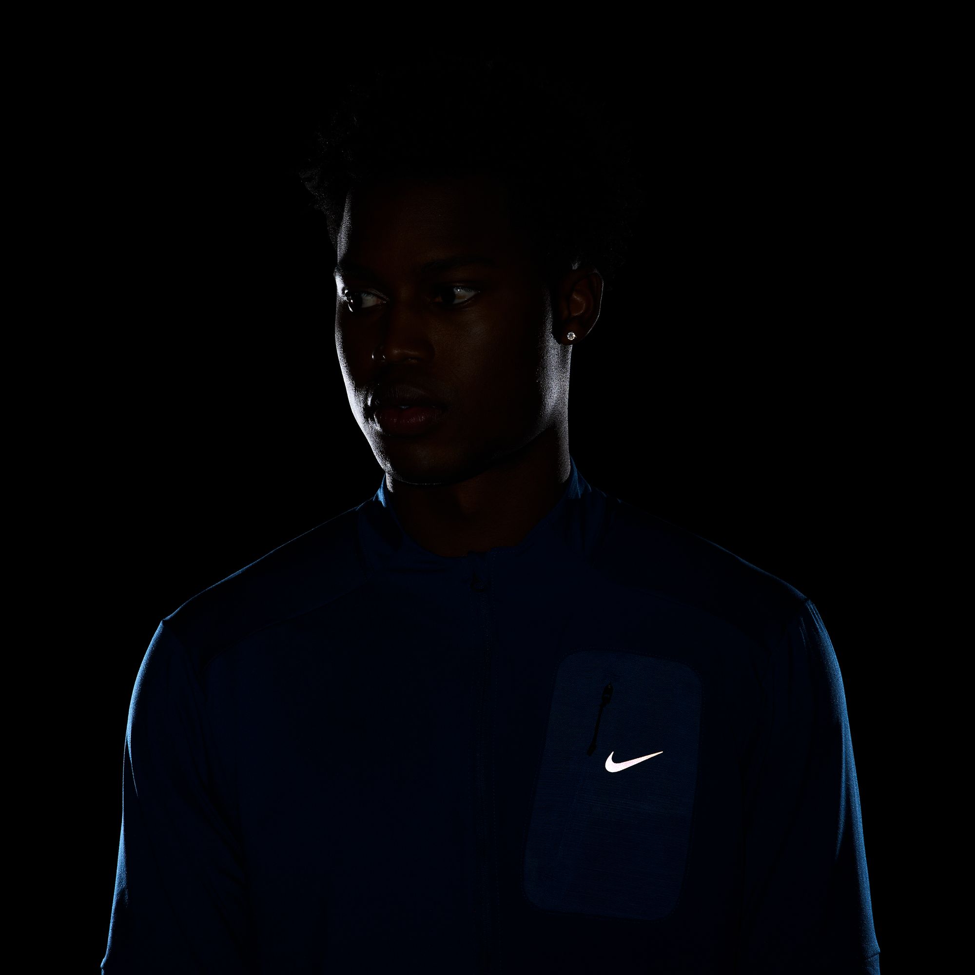 Nike Element Running Division, Court Azul/Negro, hi-res