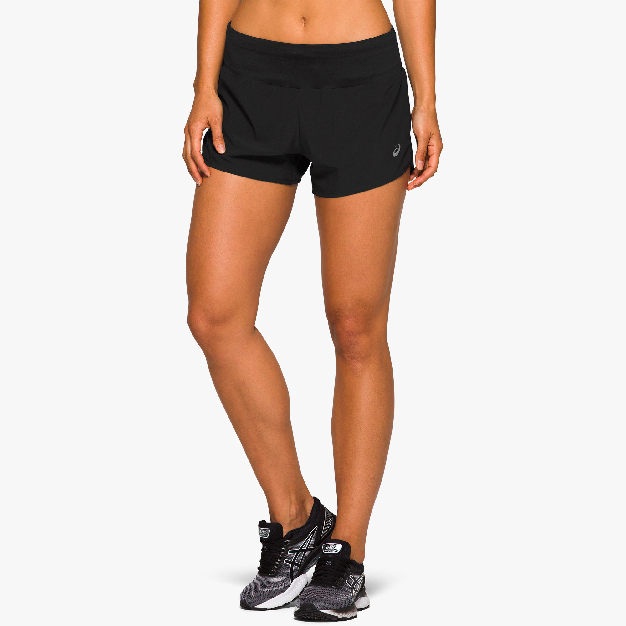 Asics Shorts Road 3.5in, NEGRO, hi-res