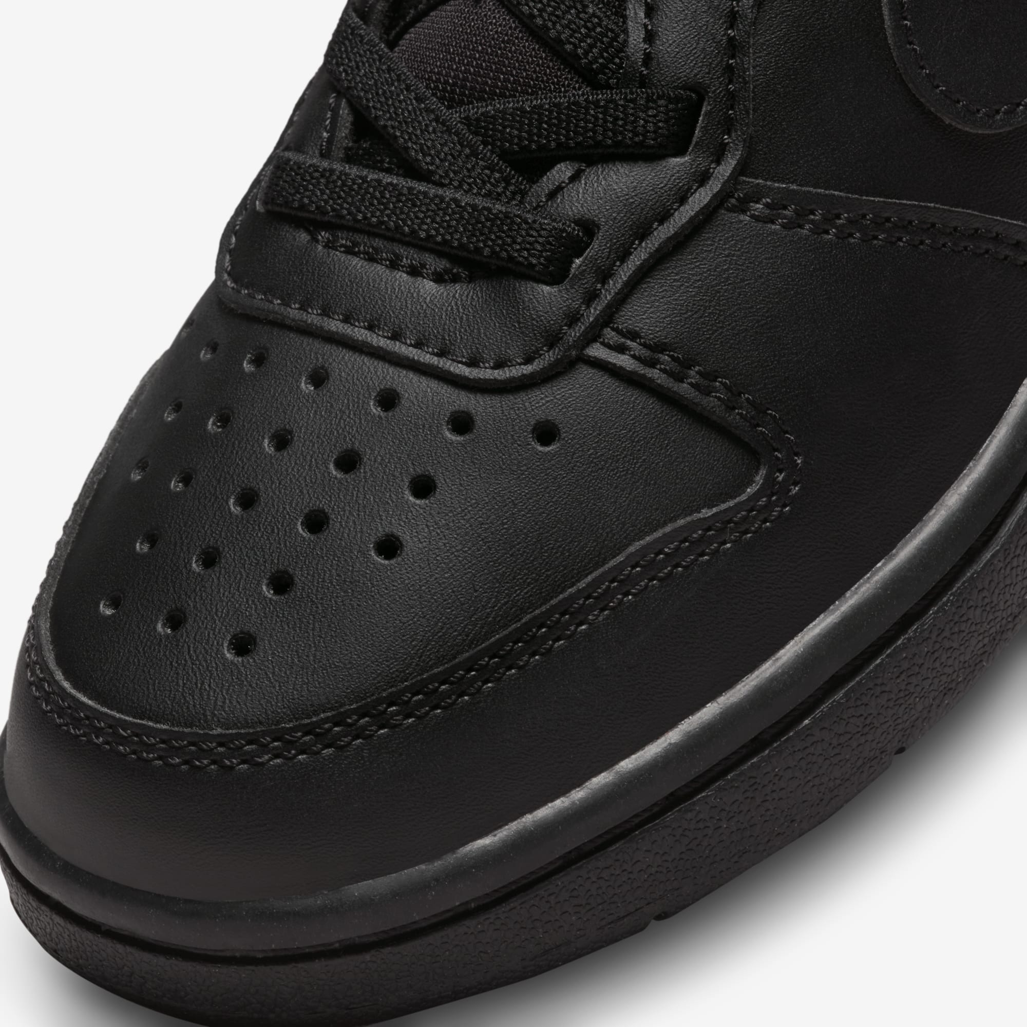 Nike Court Borough Low Recraft, NEGRO, hi-res