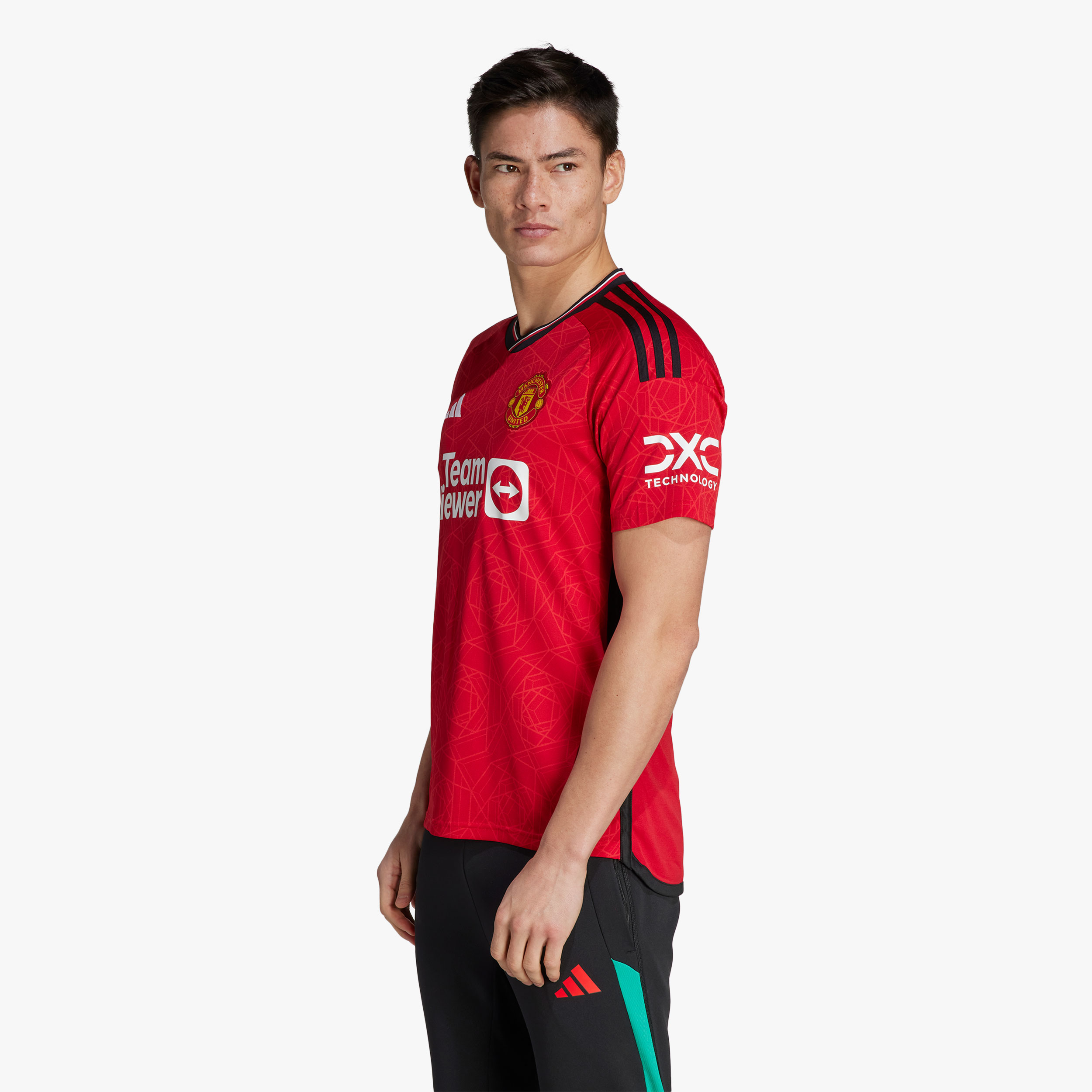 adidas Camiseta Manchester United Local 23/24, ROJO, hi-res