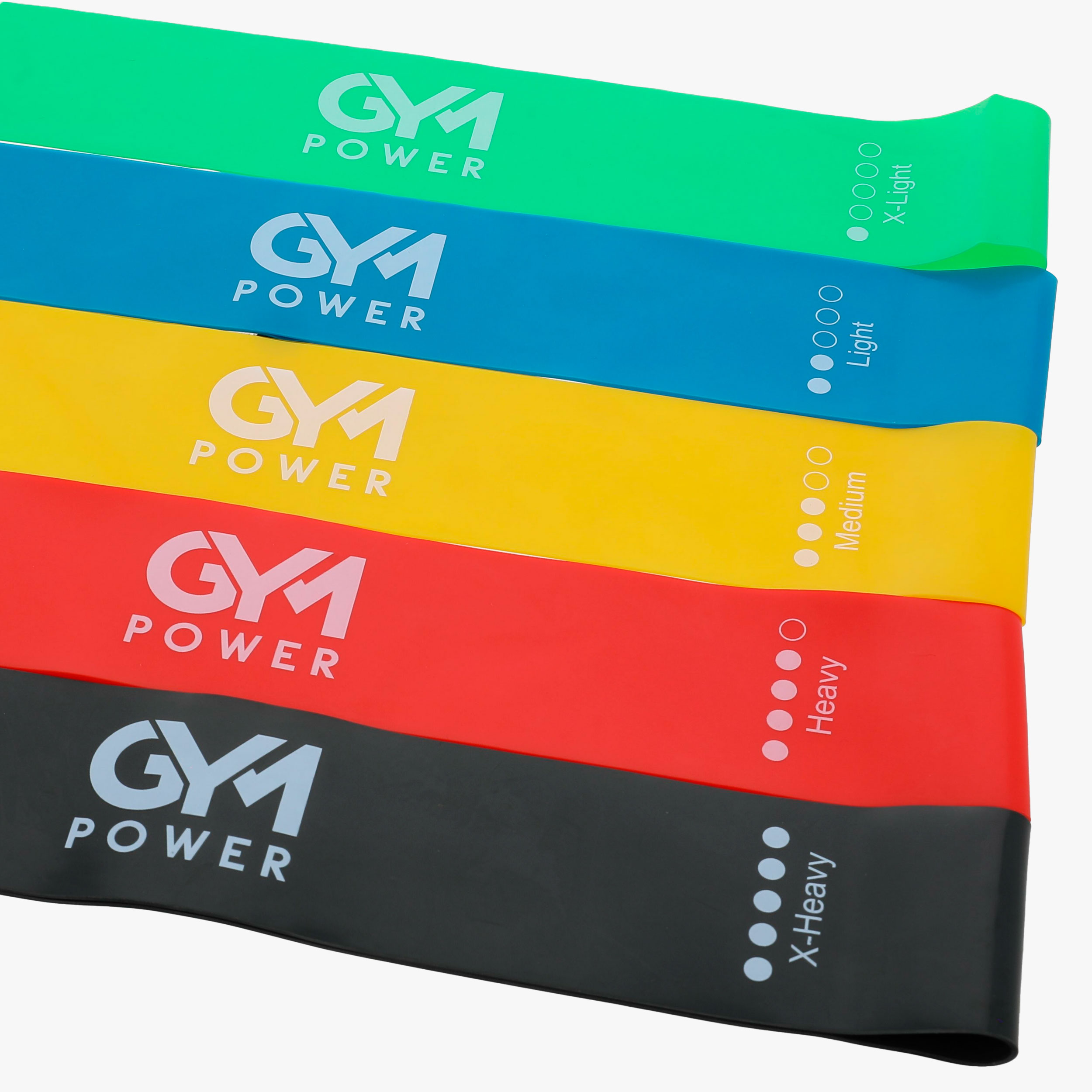 Gym Power Resistance Band Set, SURTIDO, hi-res