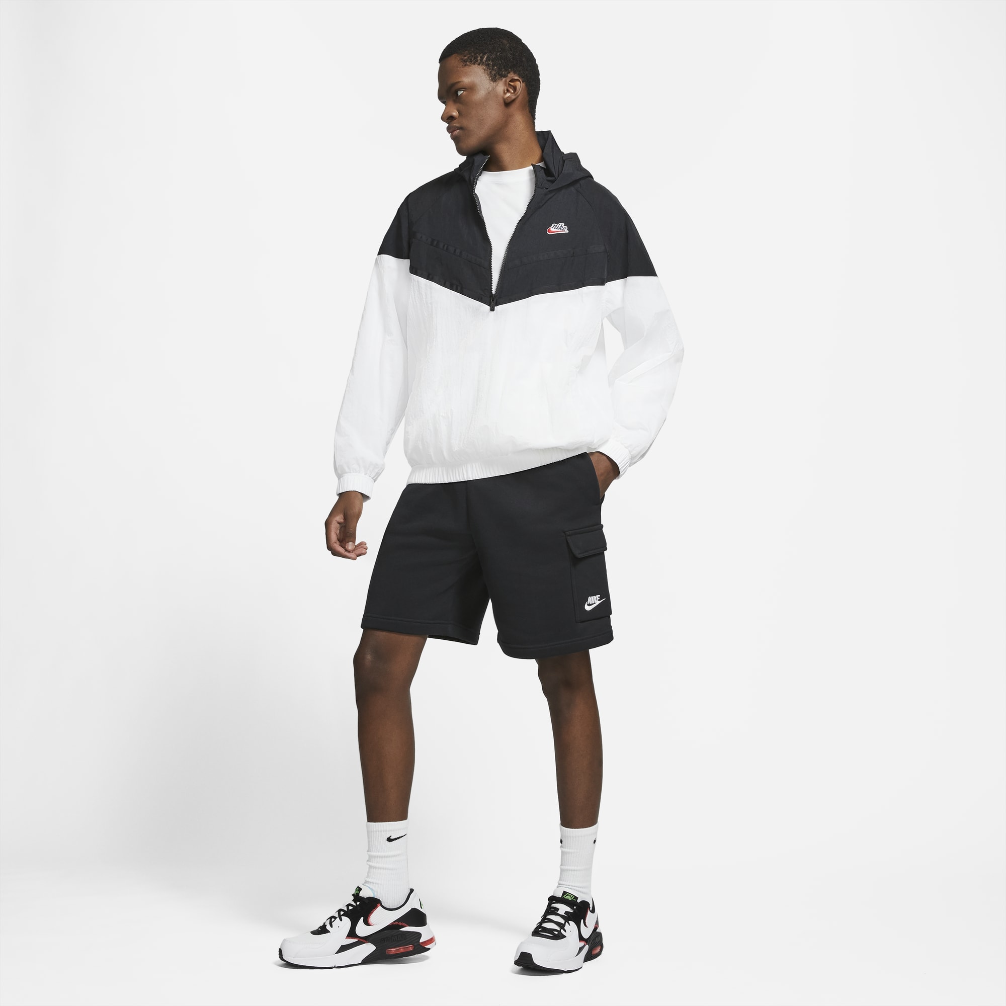 Nike Sportswear Club, NEGRO, hi-res