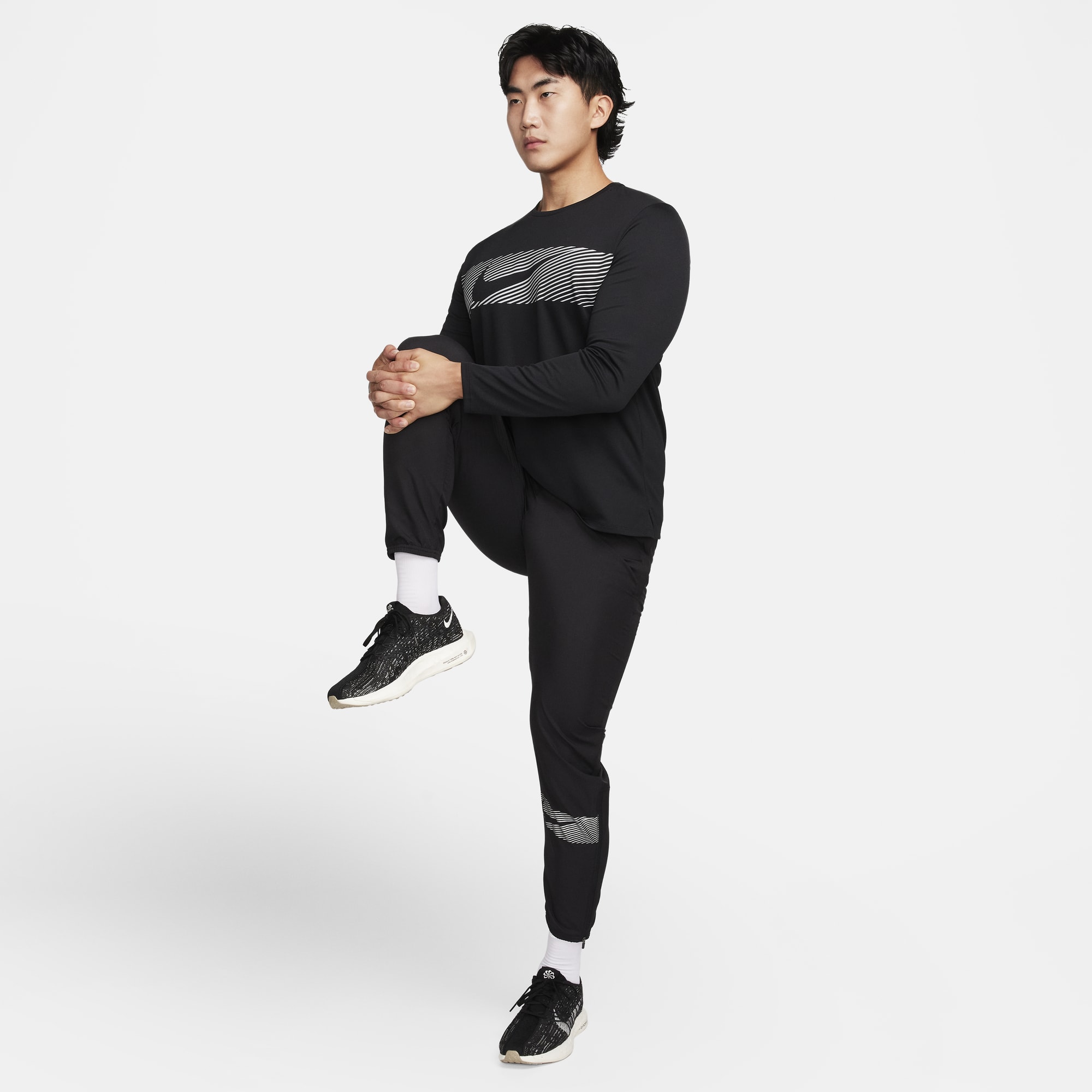 Nike Challenger Flash, NEGRO, hi-res