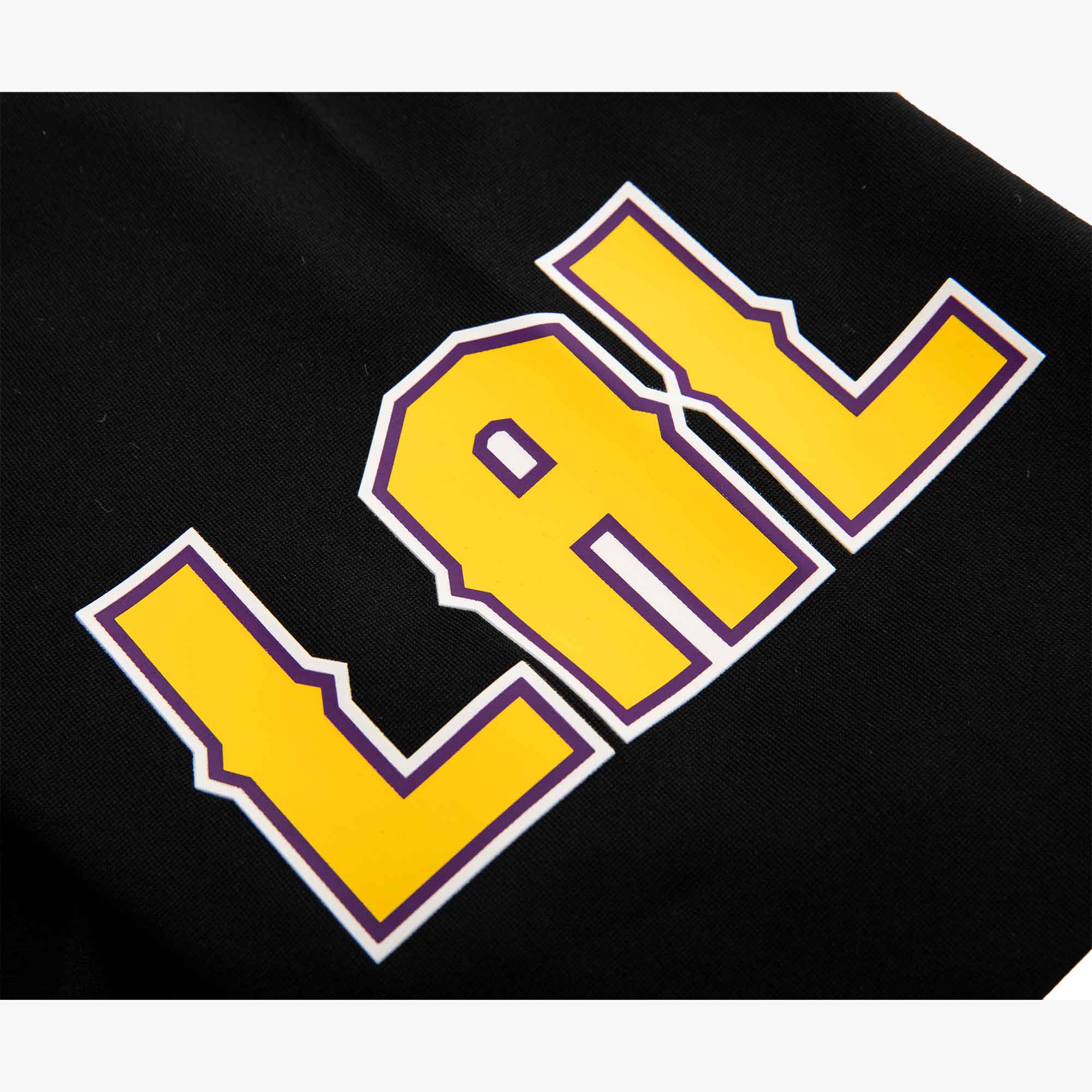 NBA Camiseta Number Print Lakers, NEGRO, hi-res