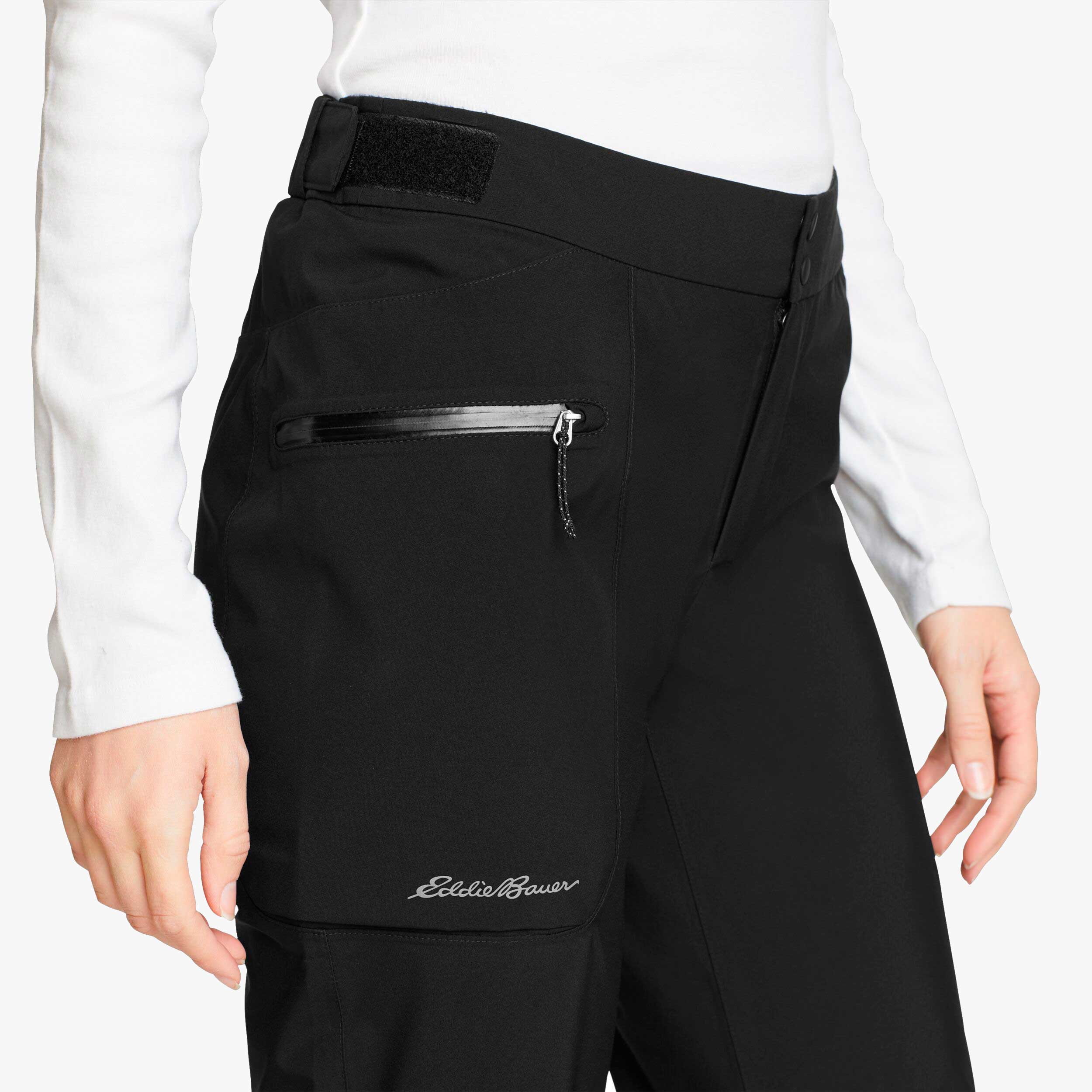 Eddie Bauer Cloud Cap Stretch Rain Pant, NEGRO, hi-res