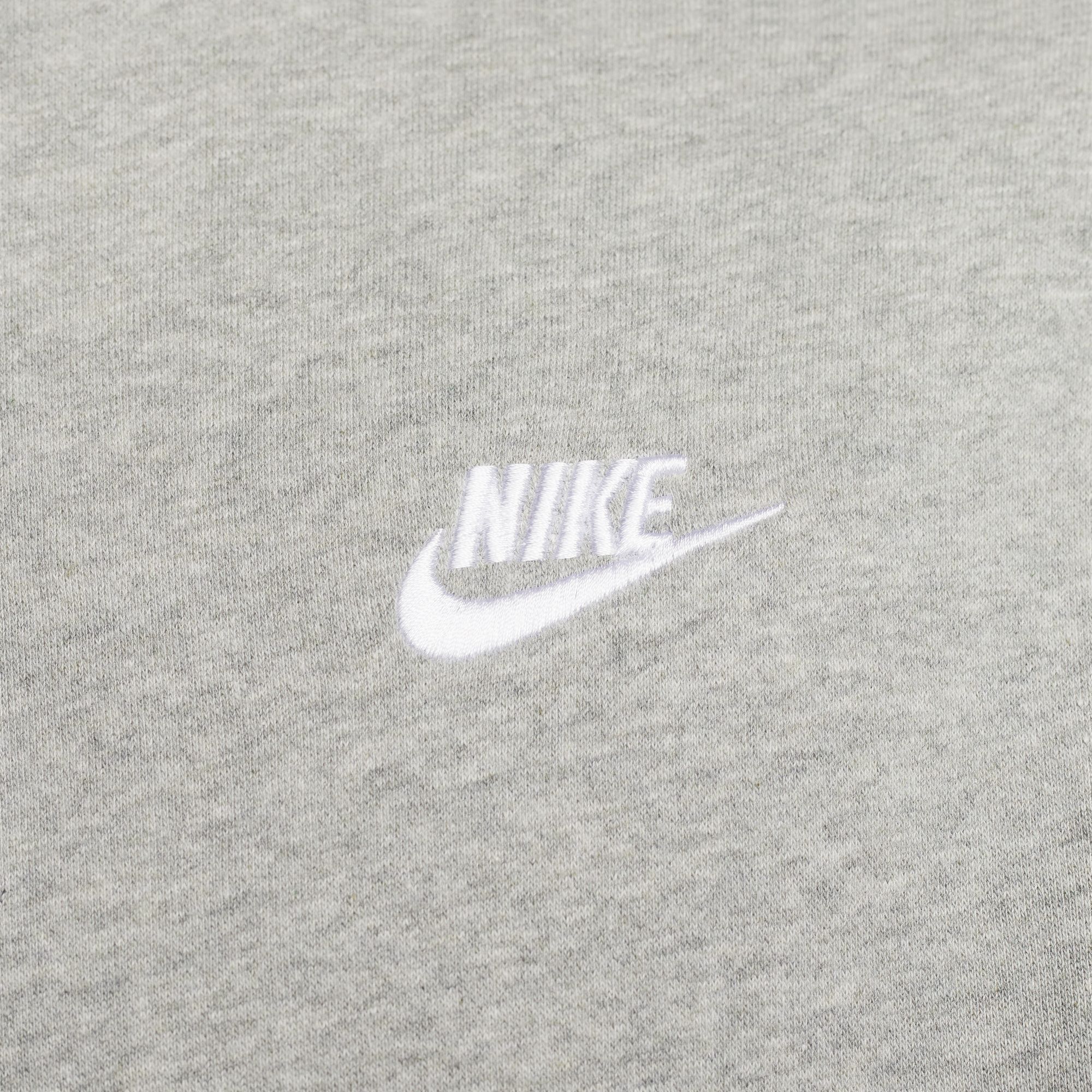 Nike Sportswear Club Fleece, Gris oscuro jaspeado/Plata mate/Blanco, hi-res