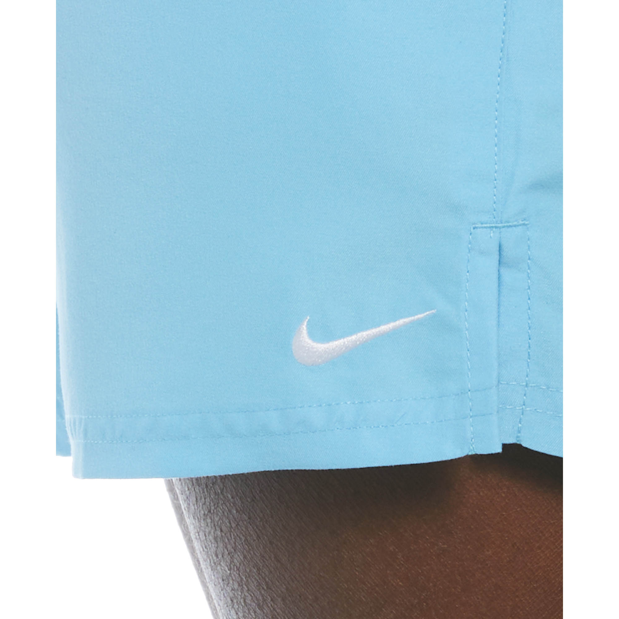 Nike 5 Inch Volley Short Black, AZUL, hi-res