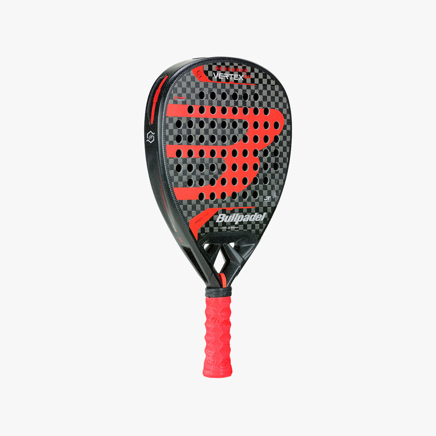 Bullpadel Pala de Pádel Vertex04, NEGRO, hi-res