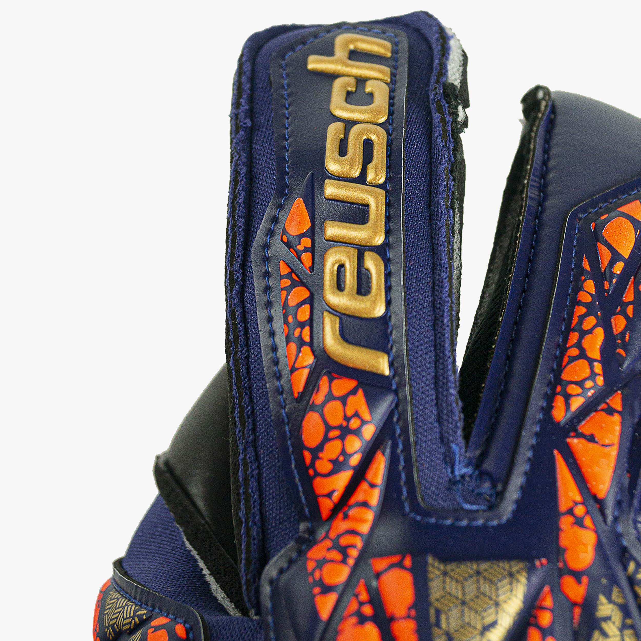 Reusch Guantes Arquero Attrakt Gold X Evolution, AZUL, hi-res