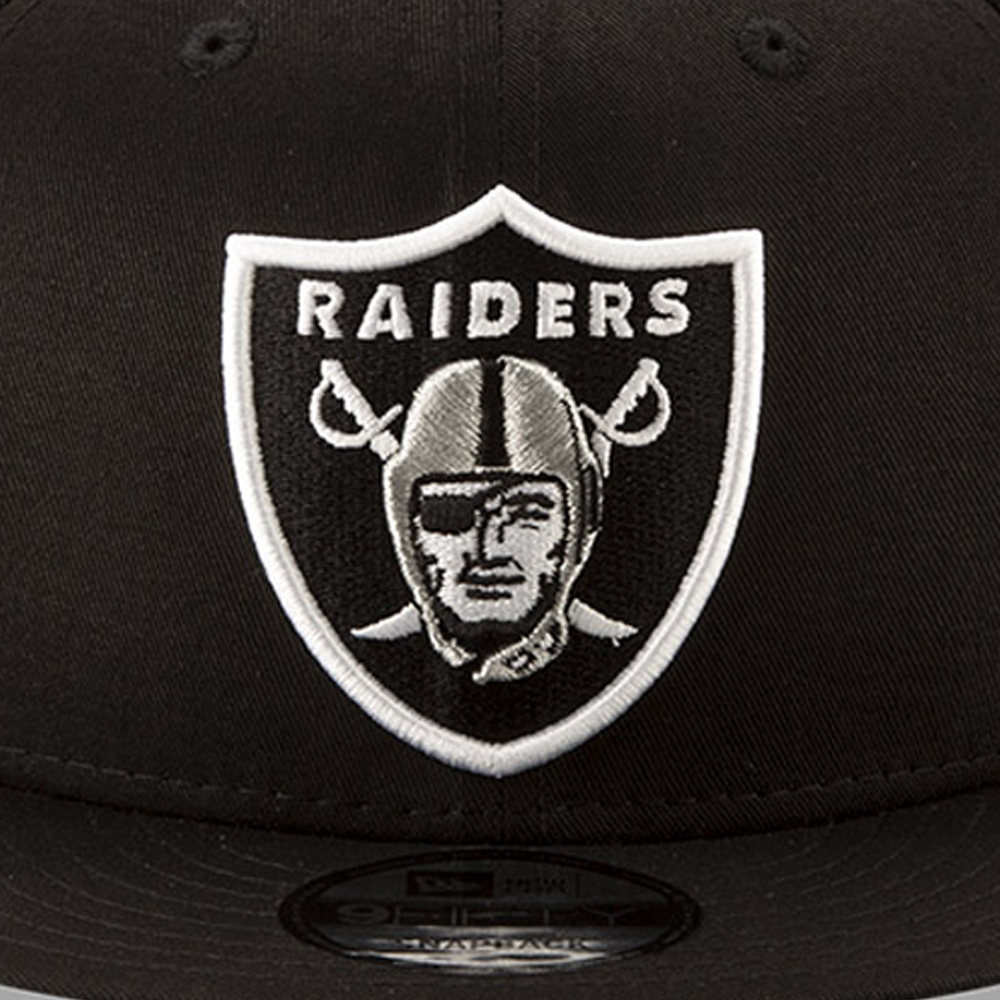 New Era Jockey Las Vegas Raiders NFL 9Fifty, NEGRO, hi-res