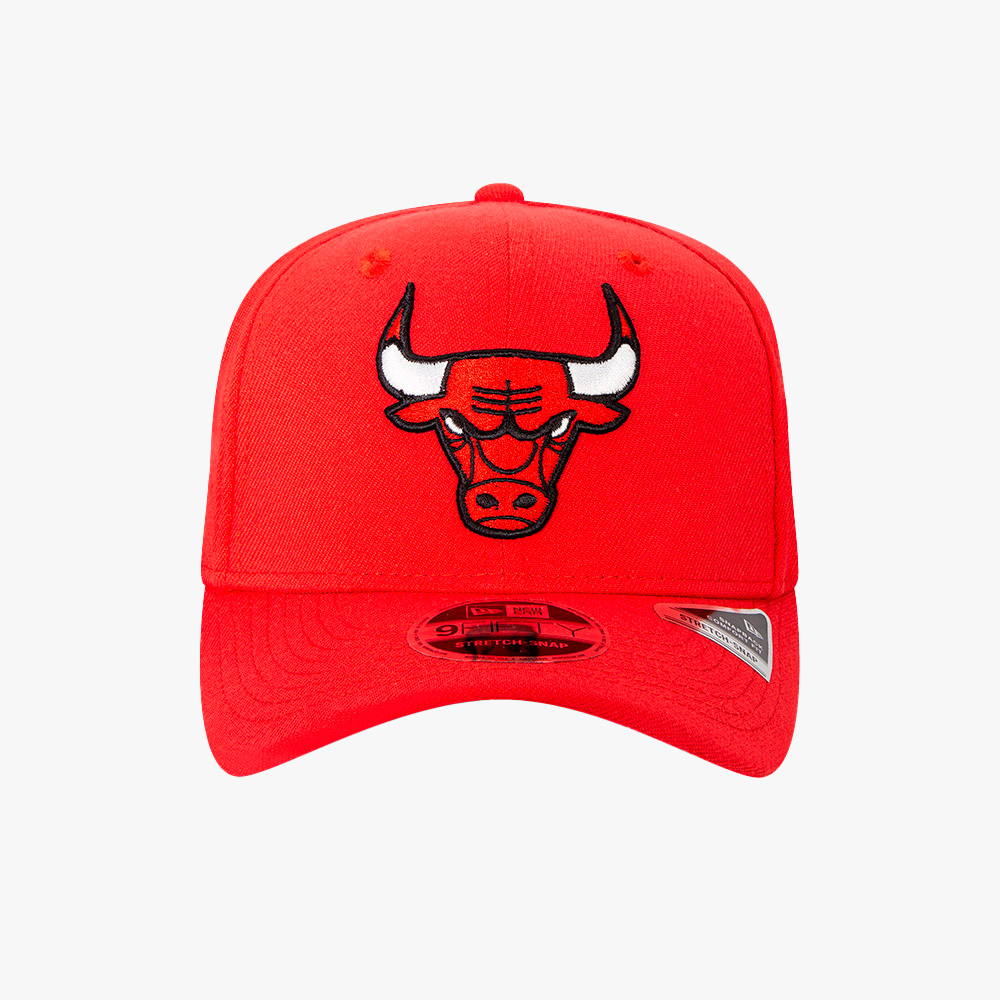 New Era Jockey Chicago Bulls NBA 9Fifty Stretch Snap, ROJO, hi-res