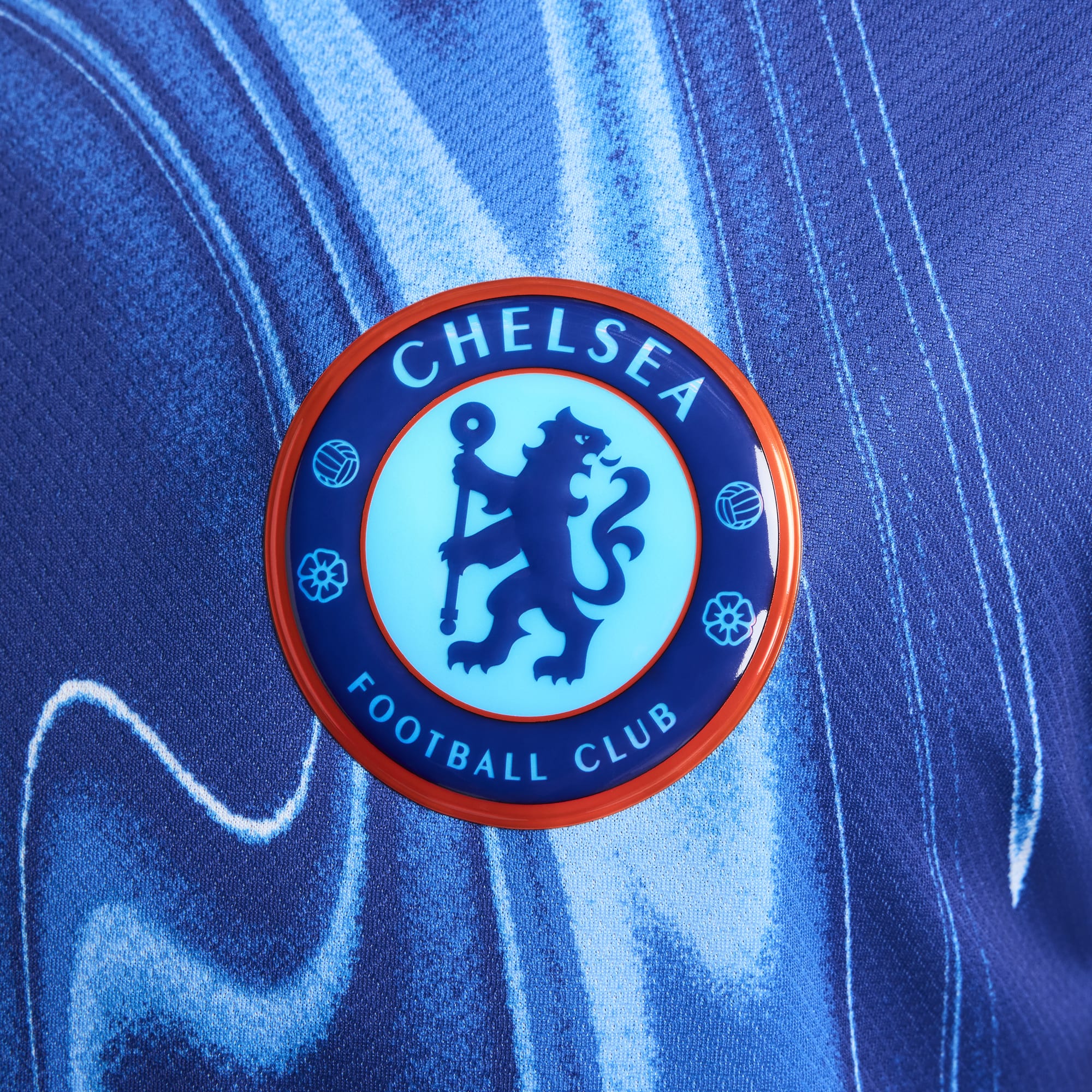 Nike Chelsea F.C. Stadium Home, AZUL, hi-res