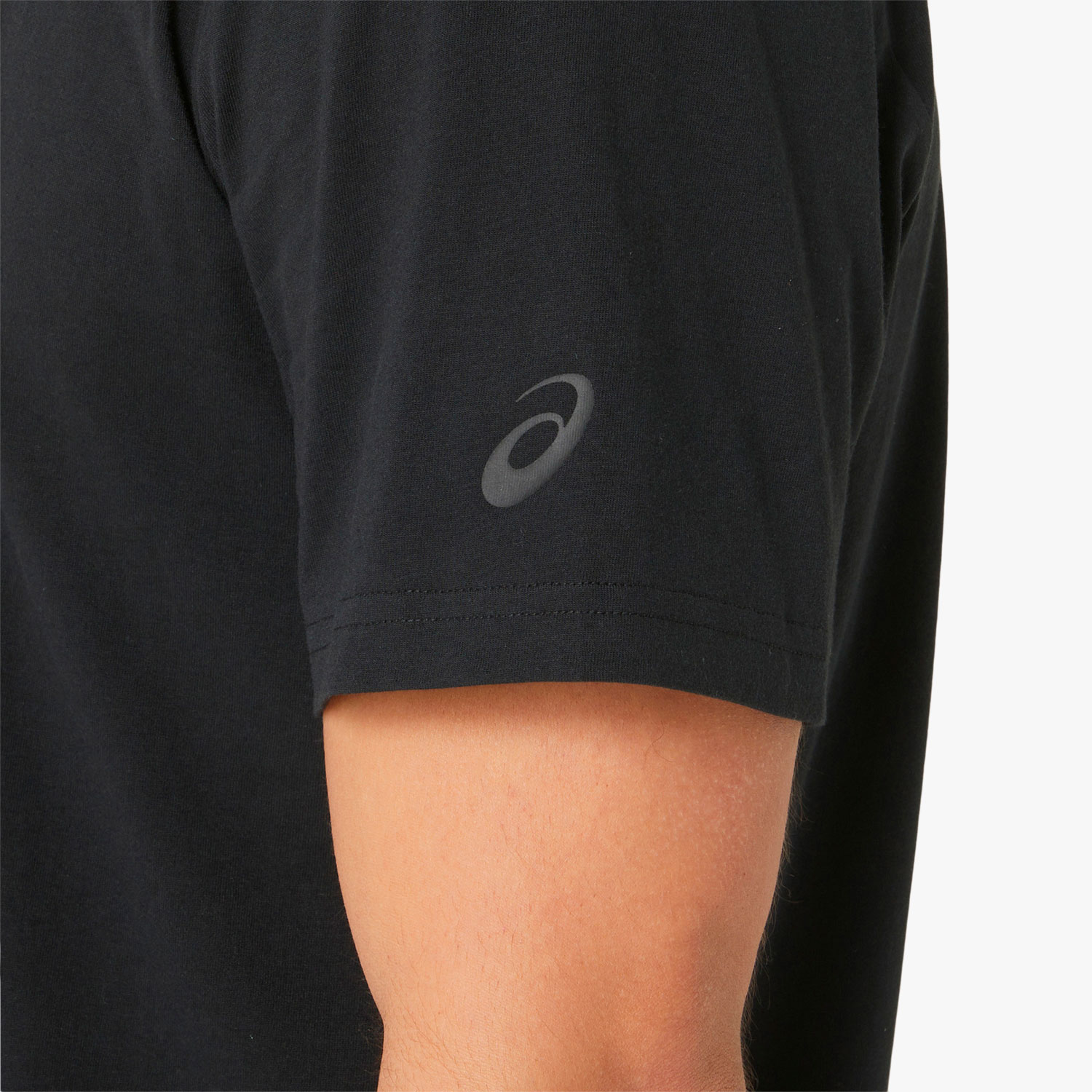 Asics Polera Seasonal Graphic Tee, NEGRO, hi-res