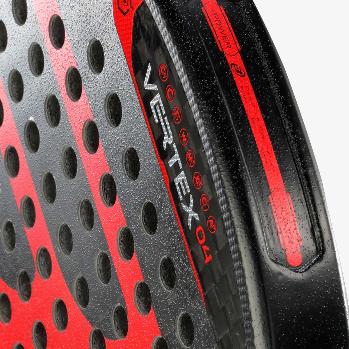 Bullpadel Pala de Pádel Vertex04, NEGRO, hi-res