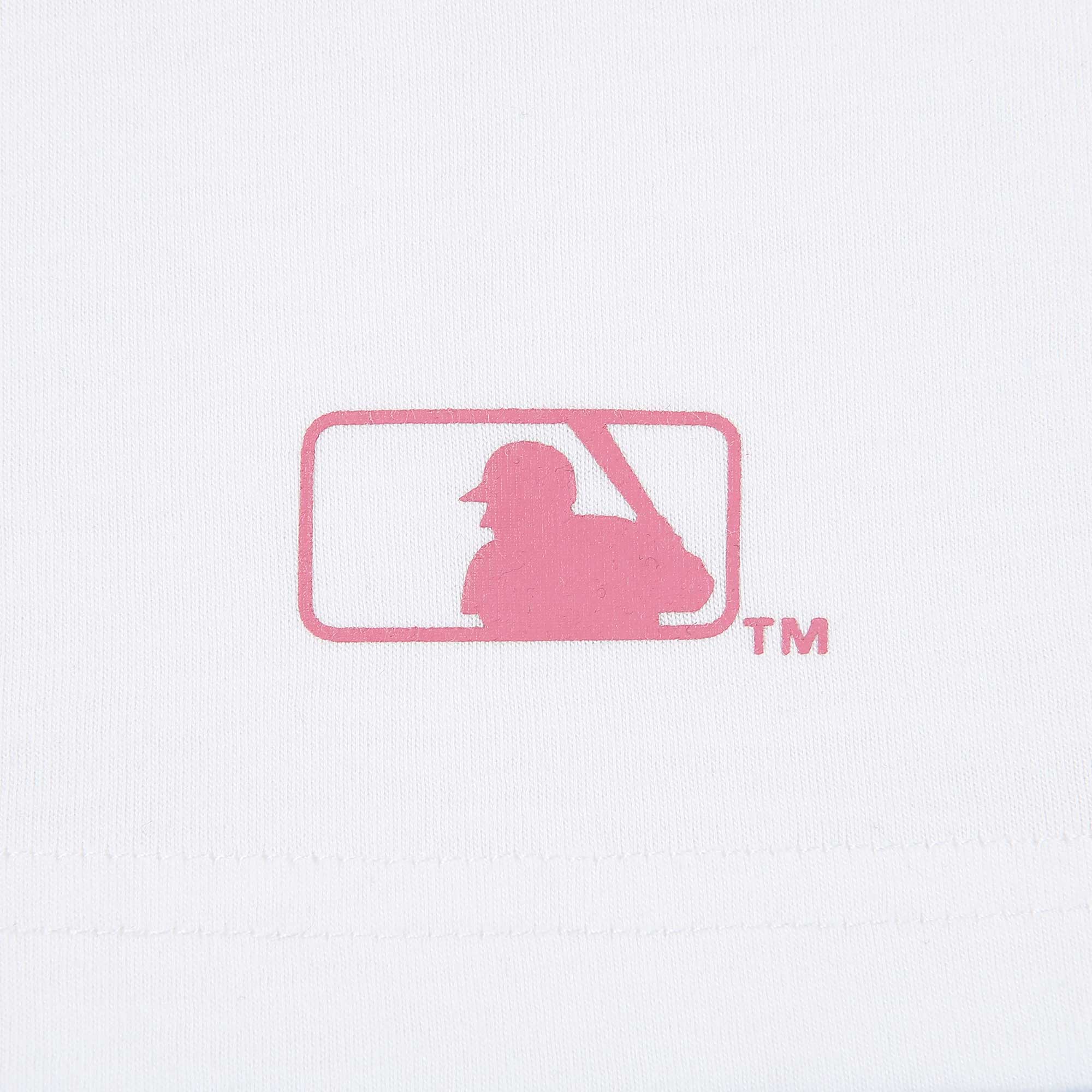 MLB Polera Vintage Graphics Collection Yankees, BLANCO, hi-res