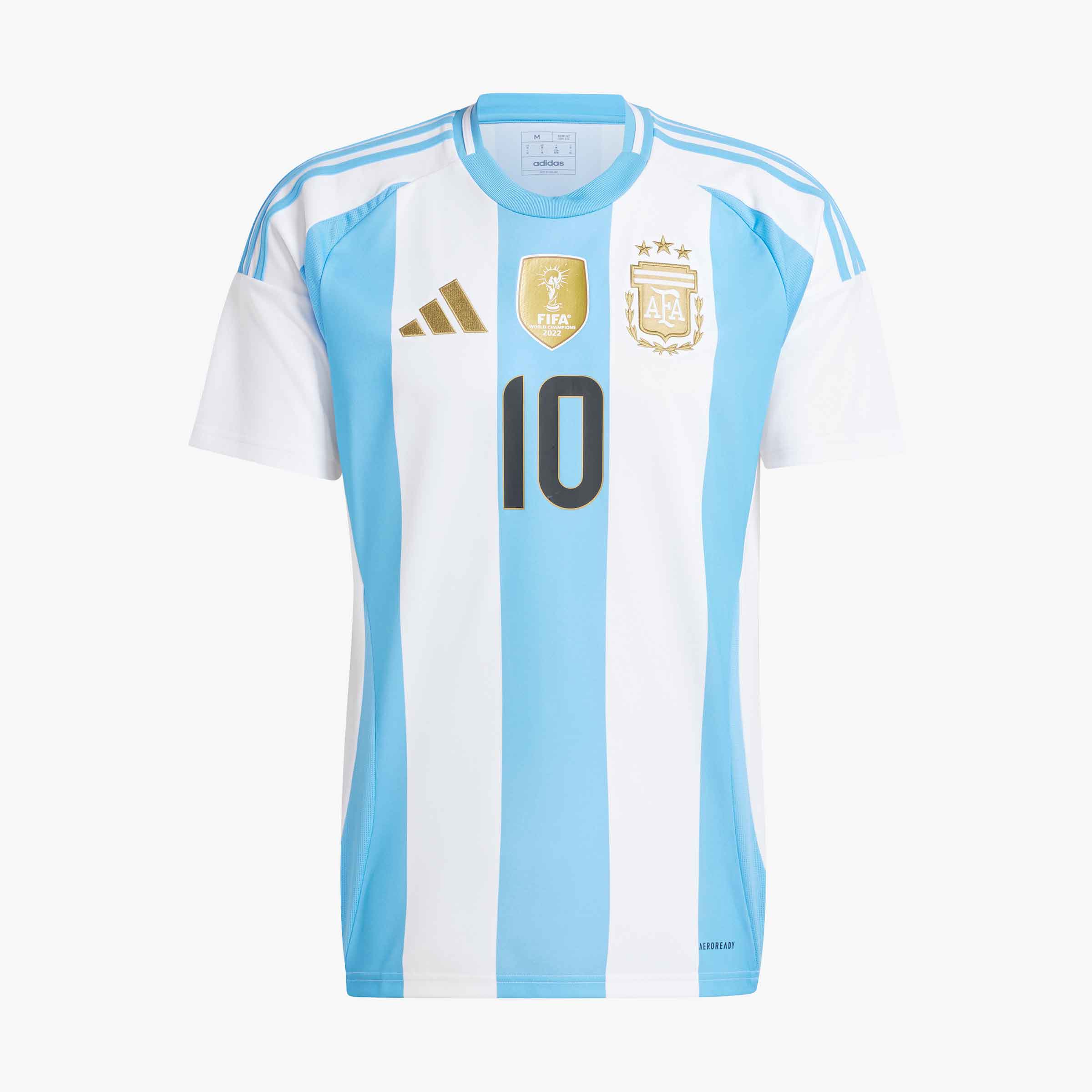 adidas Camiseta Primera Equipación Argentina 24 Messi, BLANCO, hi-res