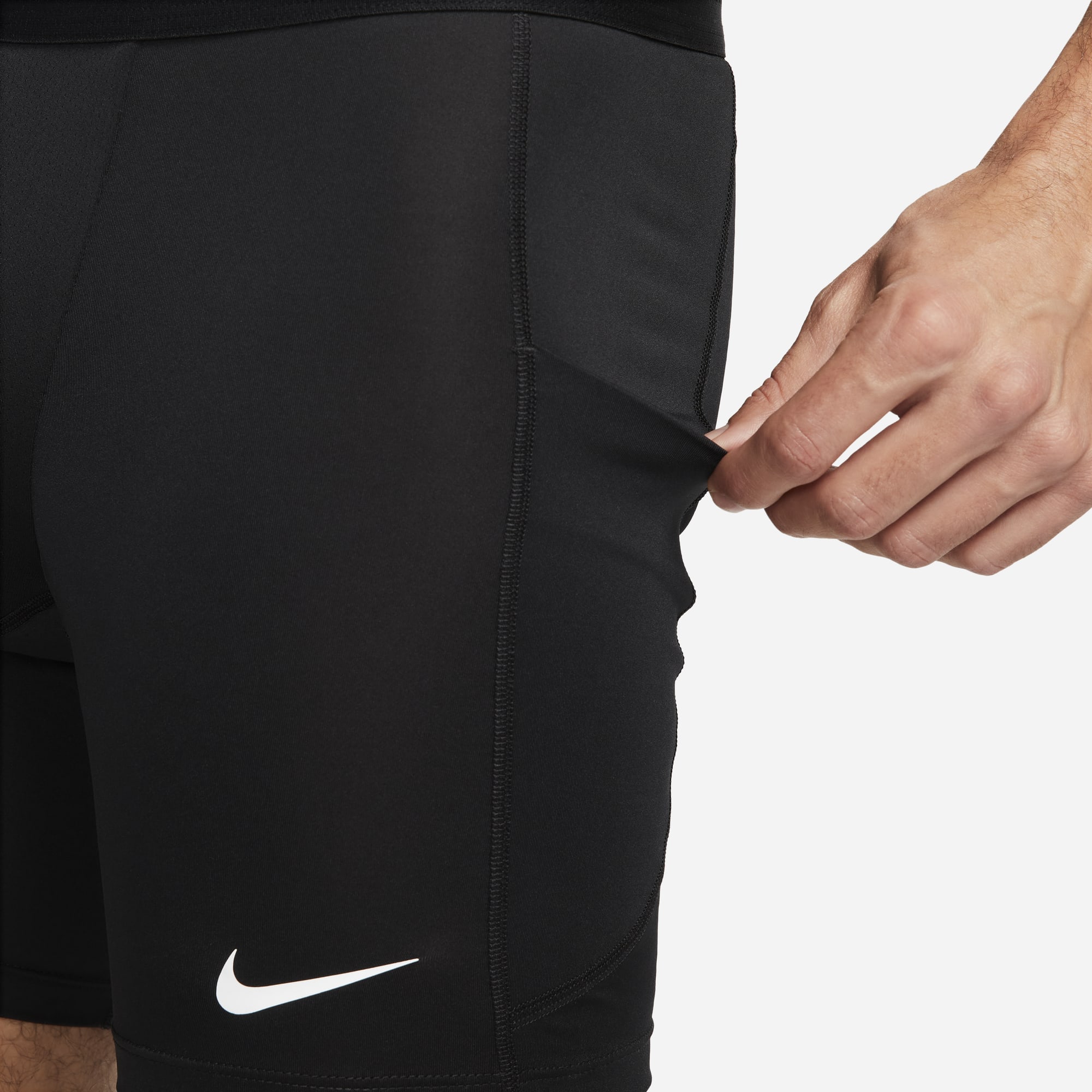 Nike Pro, NEGRO, hi-res