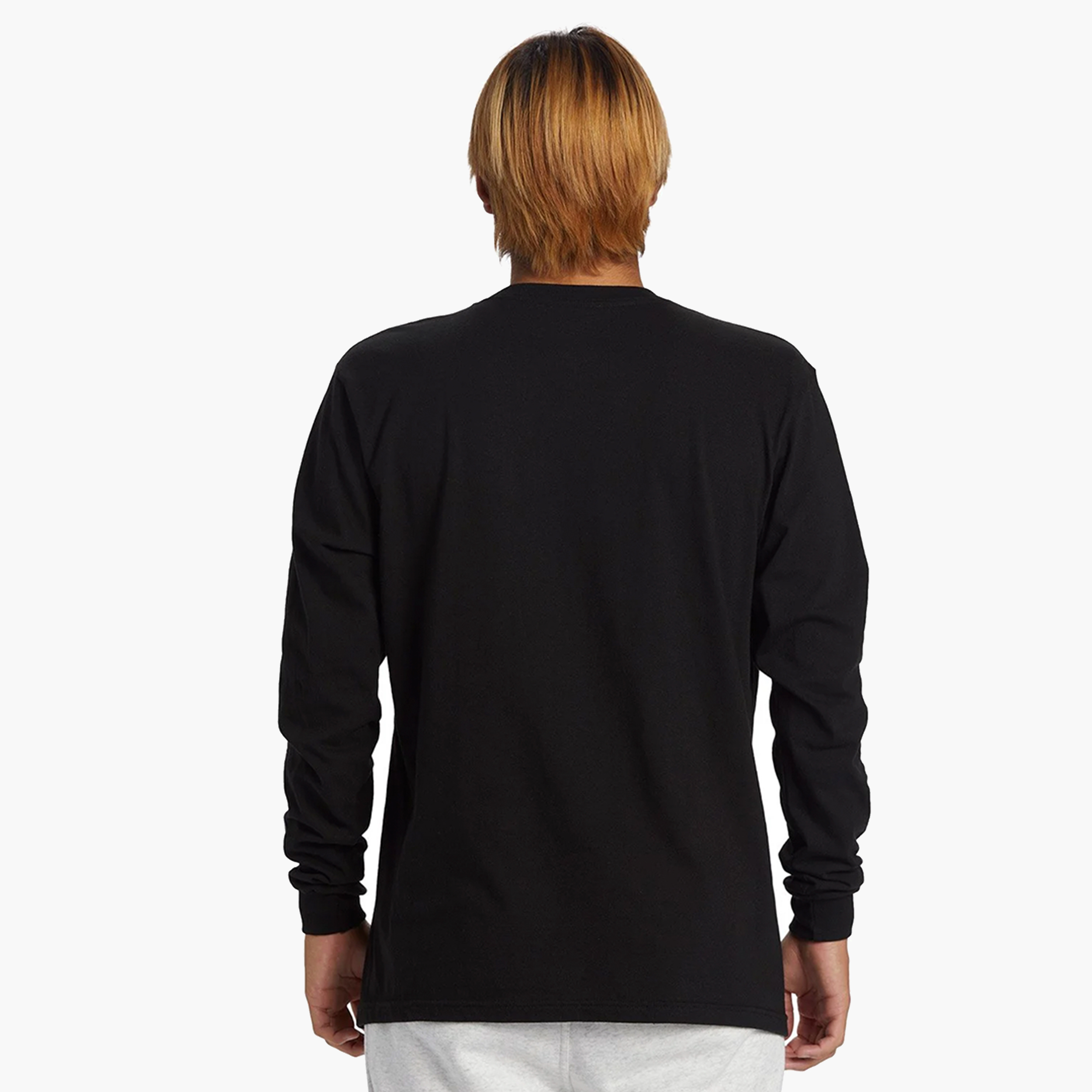 Quiksilver Polera Comp Logo, NEGRO, hi-res