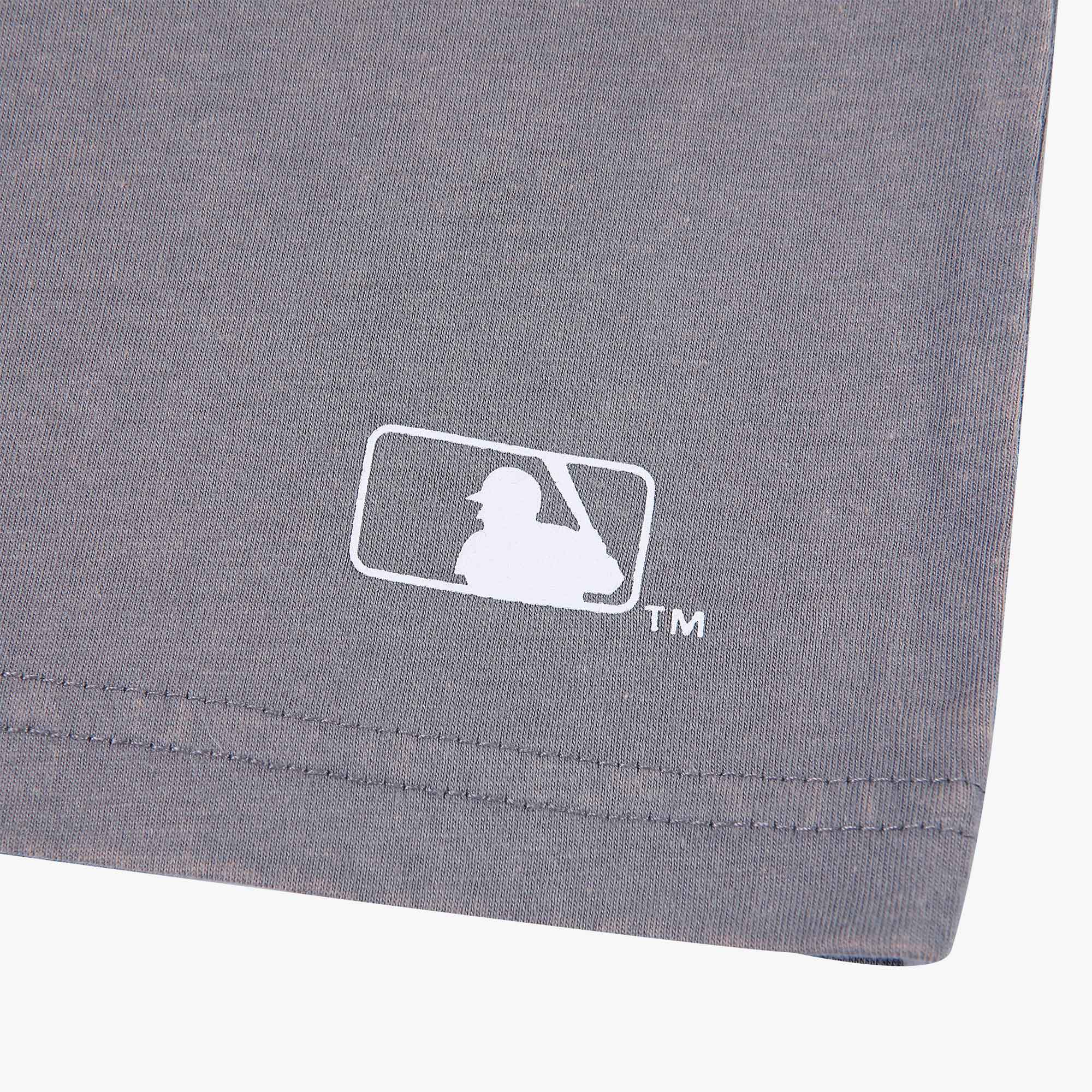 MLB Polera Vintage Graphics Collection Yankees, GRIS, hi-res