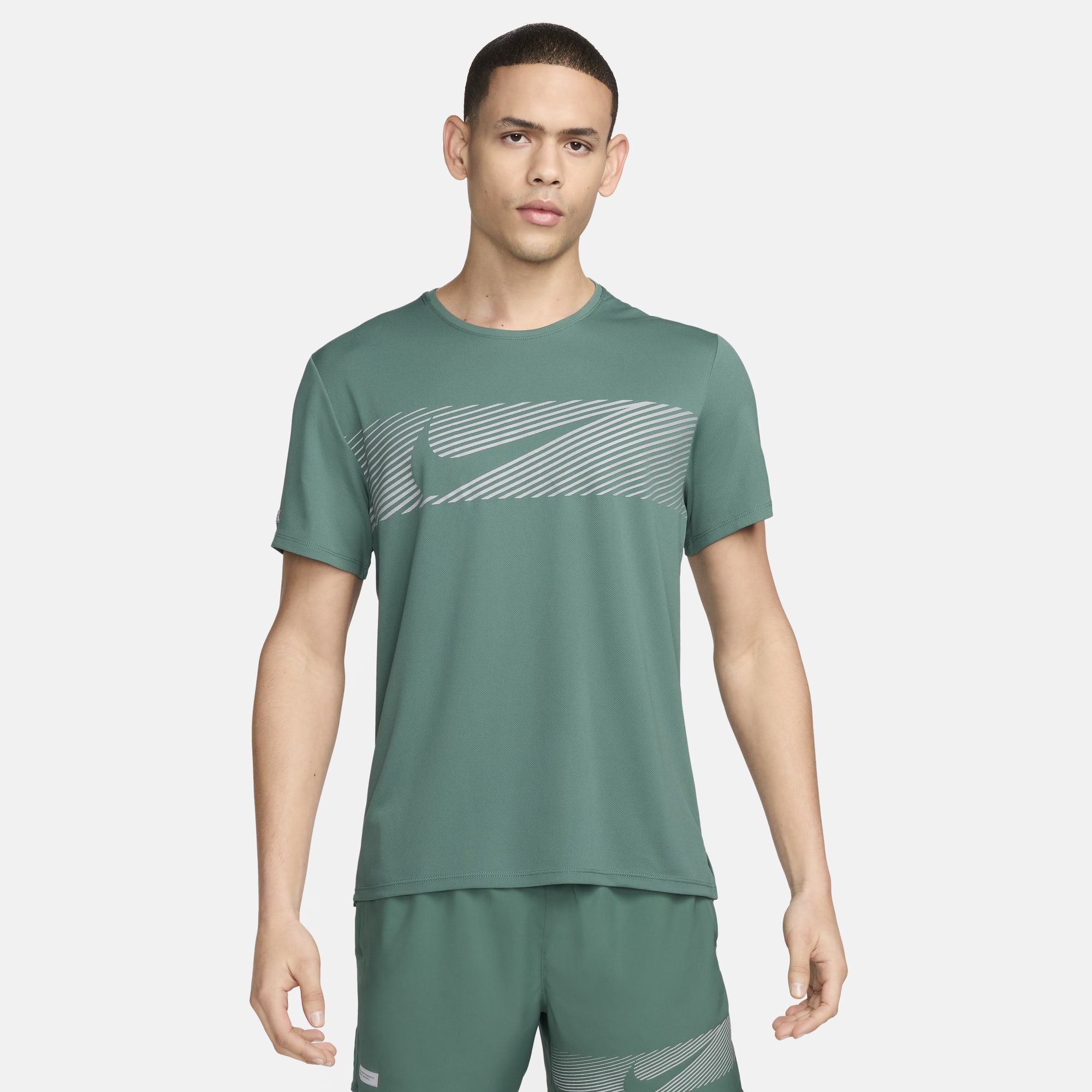 Nike Miler Flash, VERDE, hi-res