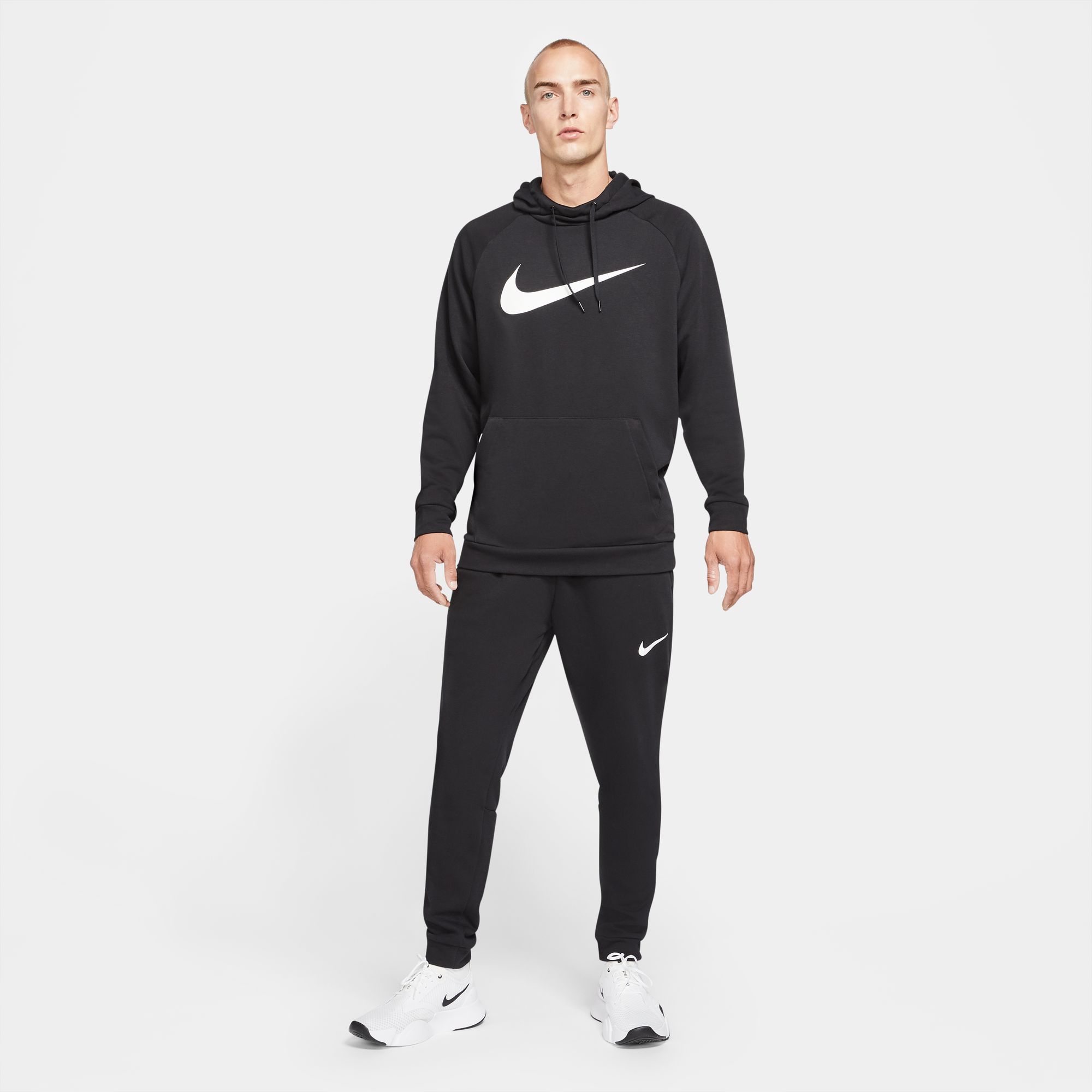 Nike Dri-FIT, Blanco/Negro, hi-res