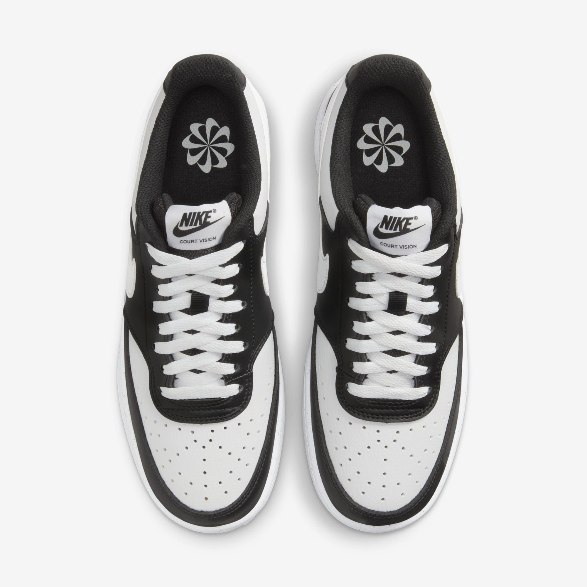 Nike Court Vision Low Next Nature, NEGRO, hi-res