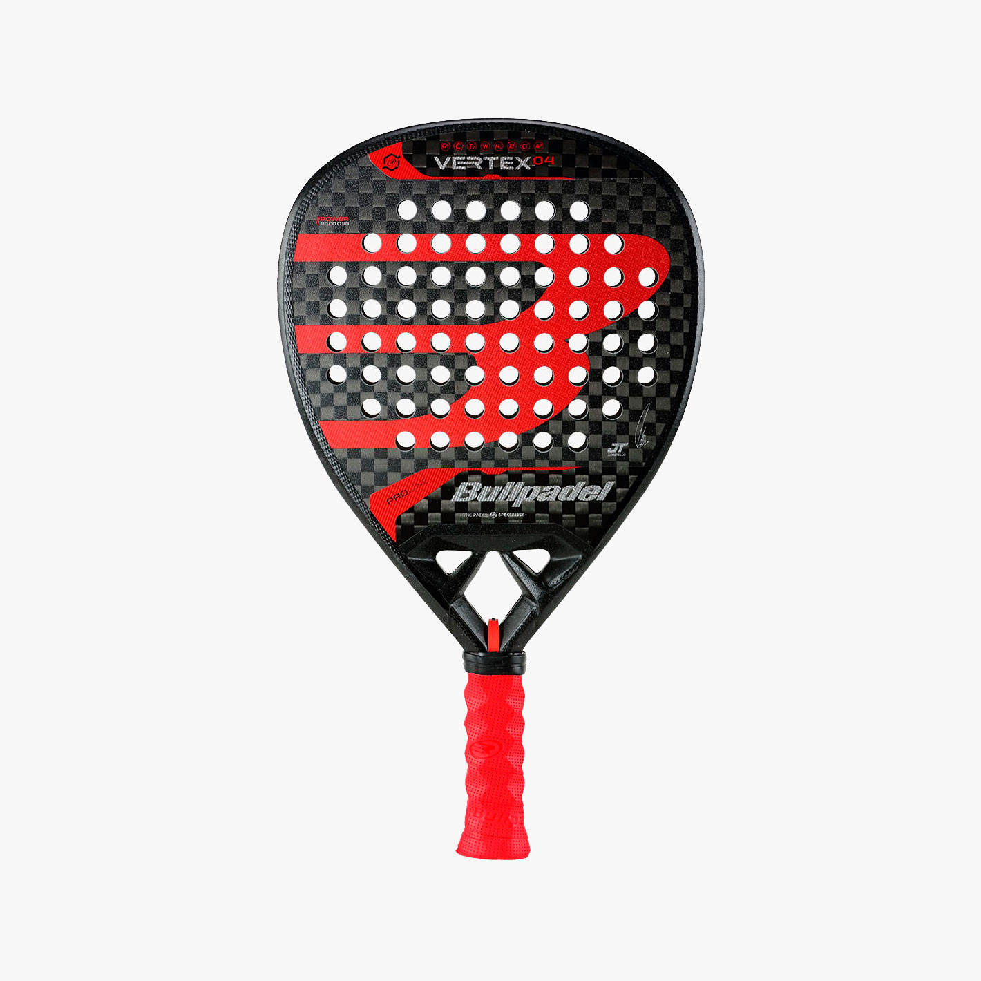 Bullpadel Pala de Pádel Vertex04, NEGRO, hi-res