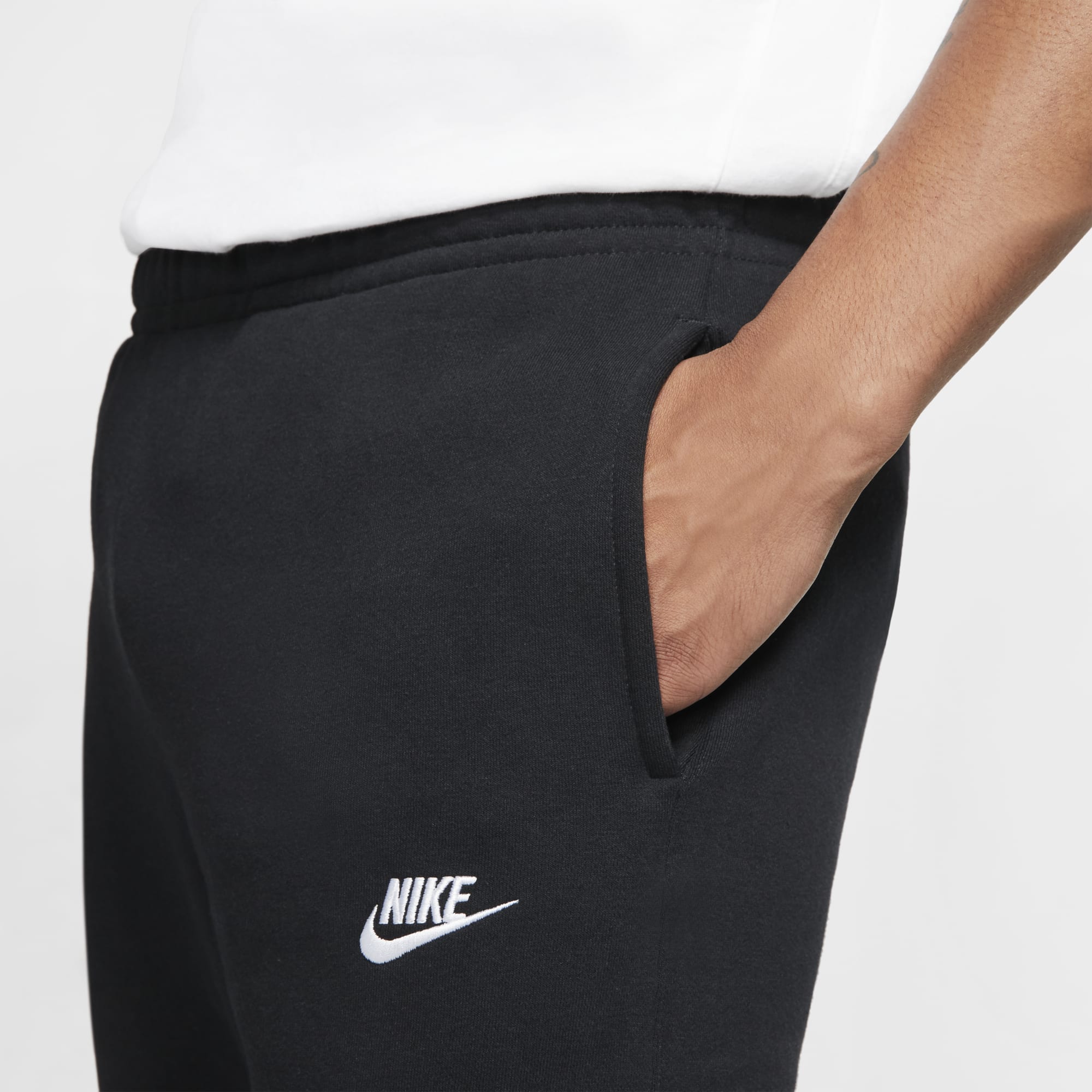 Nike Sportswear Club Fleece, NEGRO, hi-res