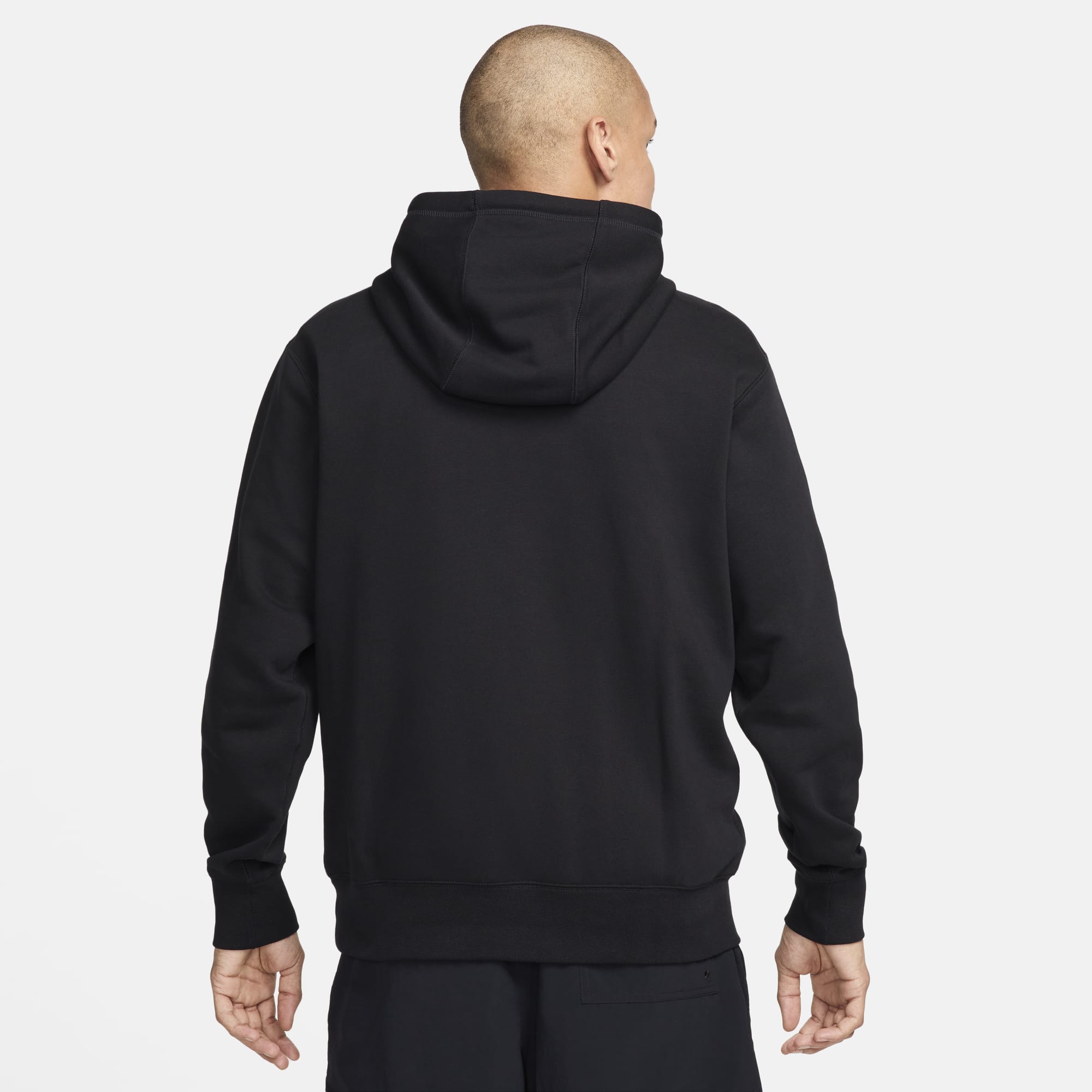 Nike Club Fleece, NEGRO, hi-res