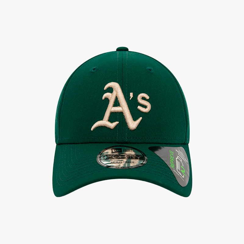 New Era Jockey Oakland Athletics MLB Repreve 9Forty, VERDE, hi-res