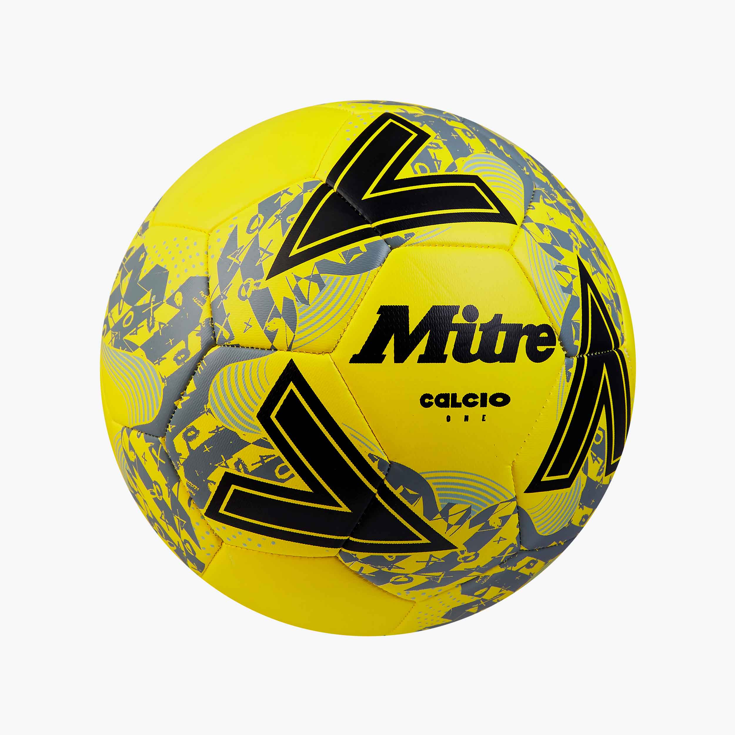 Mitre Pelota de Fútbol Calcio One 24, AMARILLO, hi-res