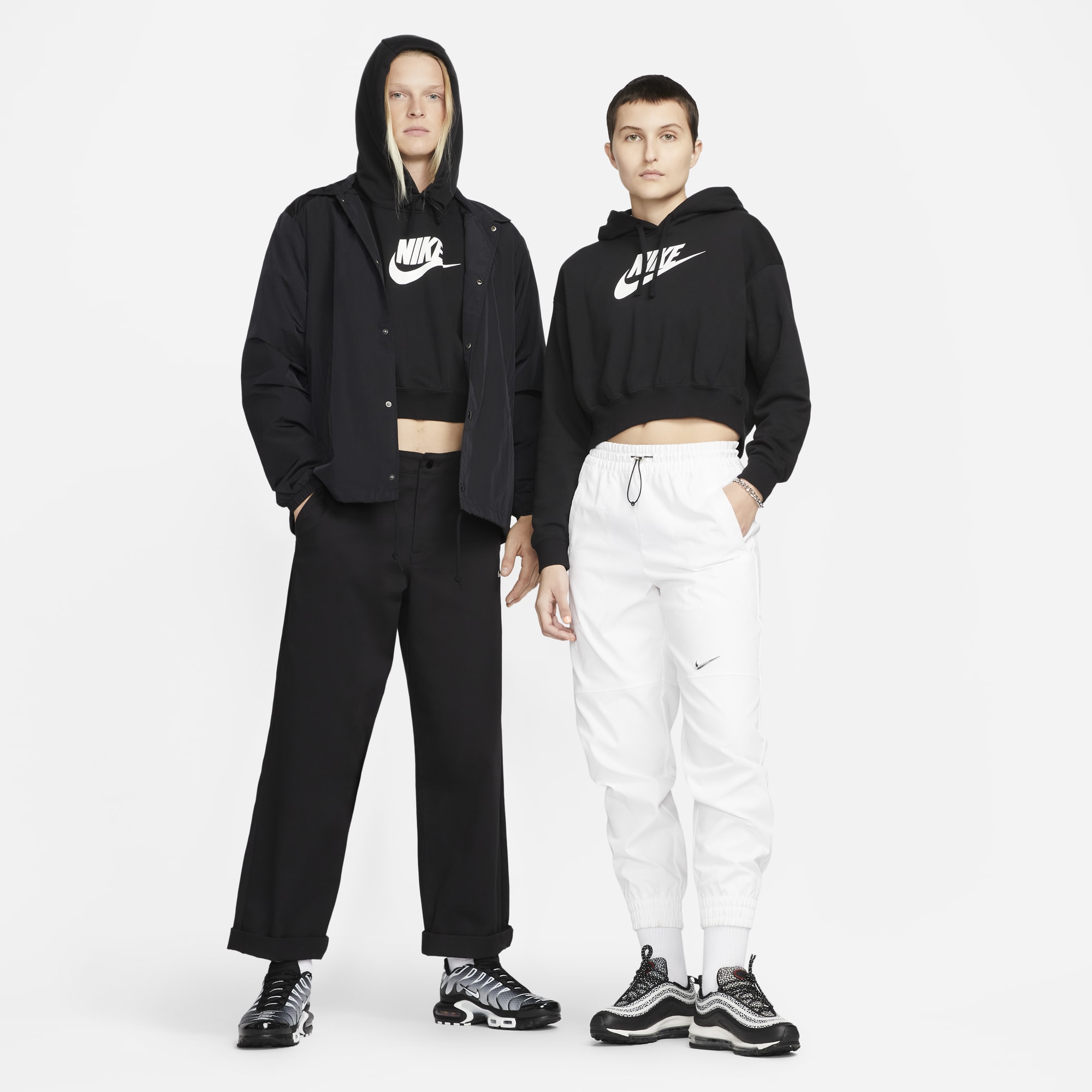 Nike Sportswear Club Fleece, NEGRO, hi-res